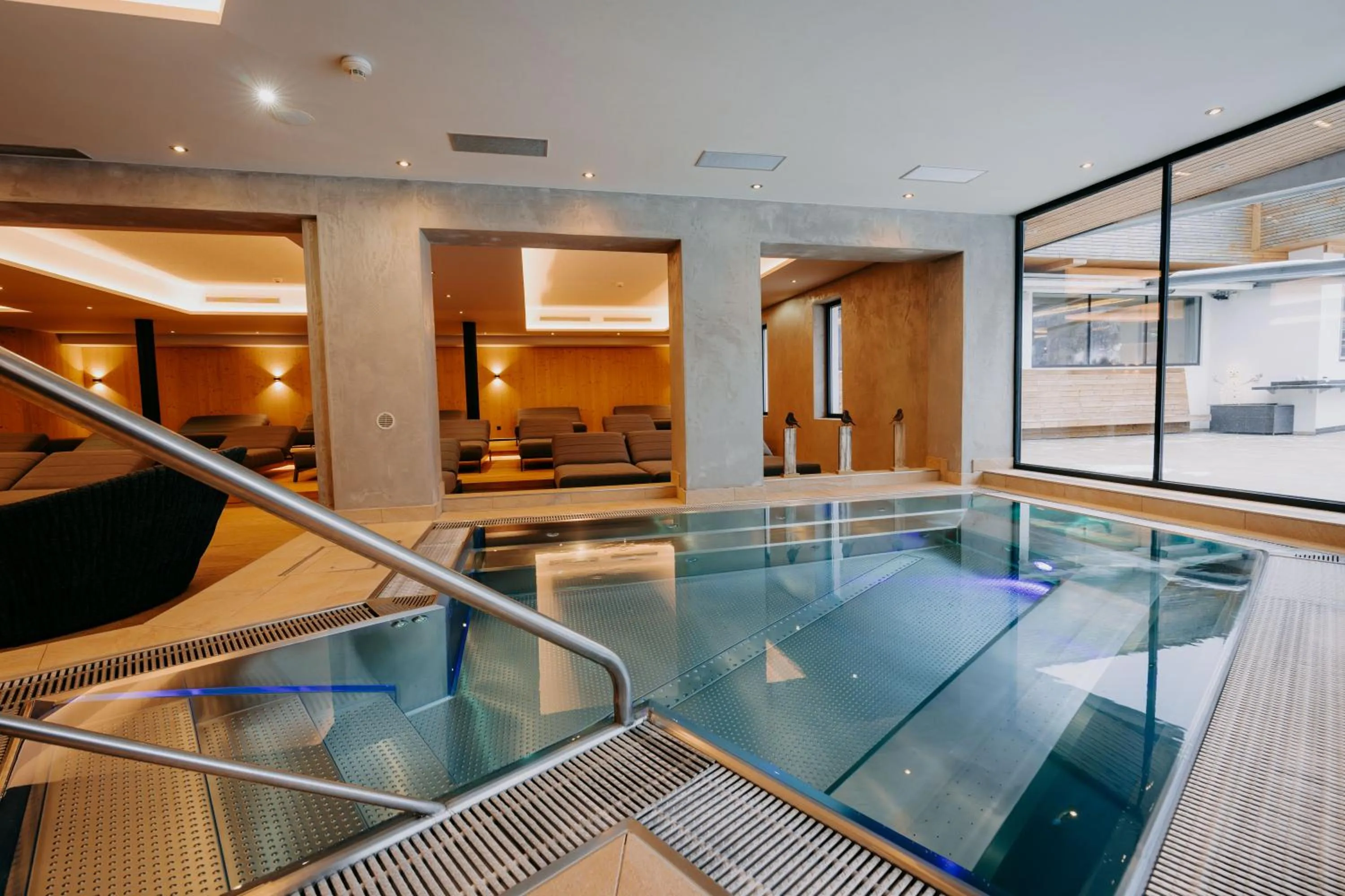 Swimming pool in Familienresort Buchau