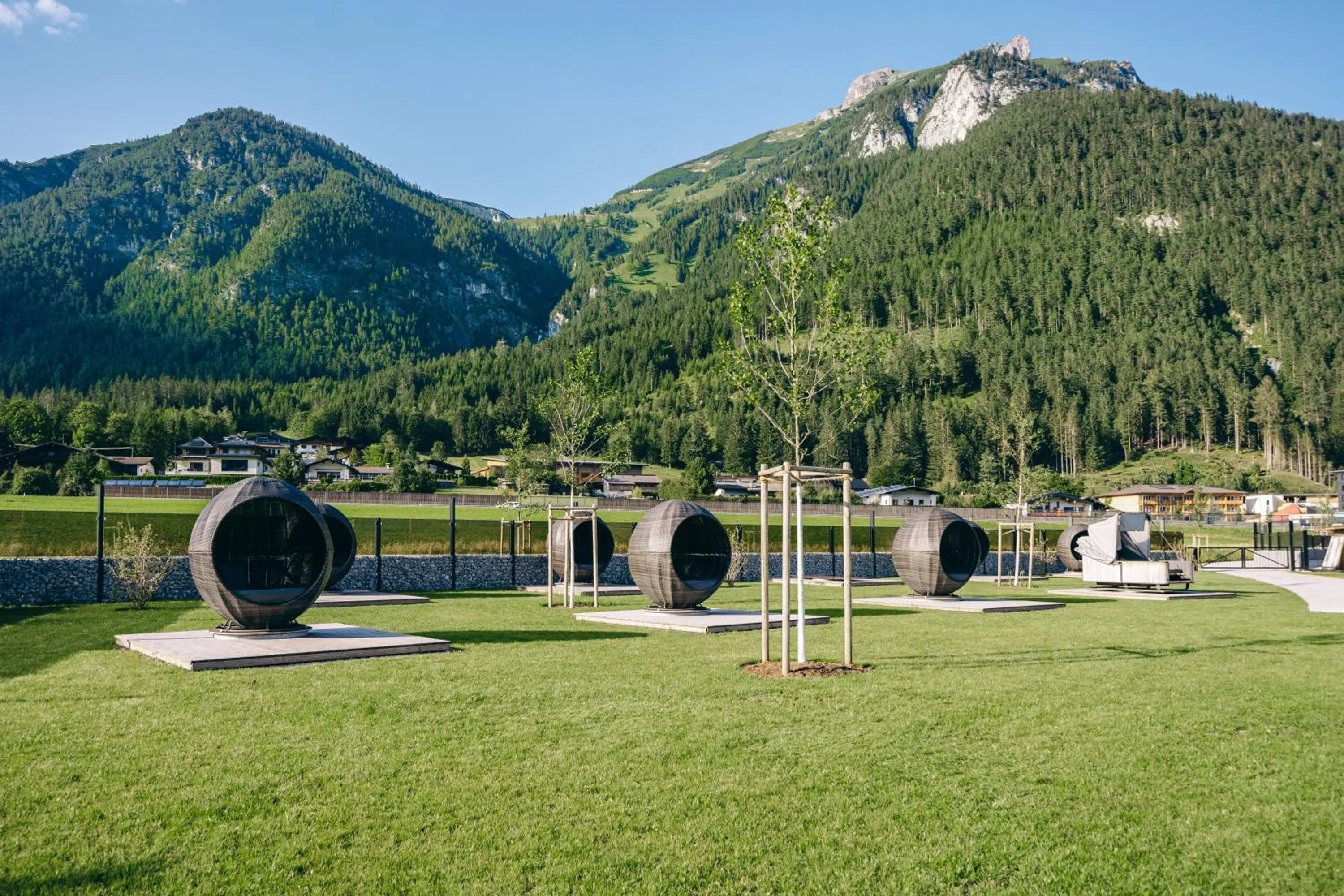 Spa and wellness centre/facilities in Familienresort Buchau