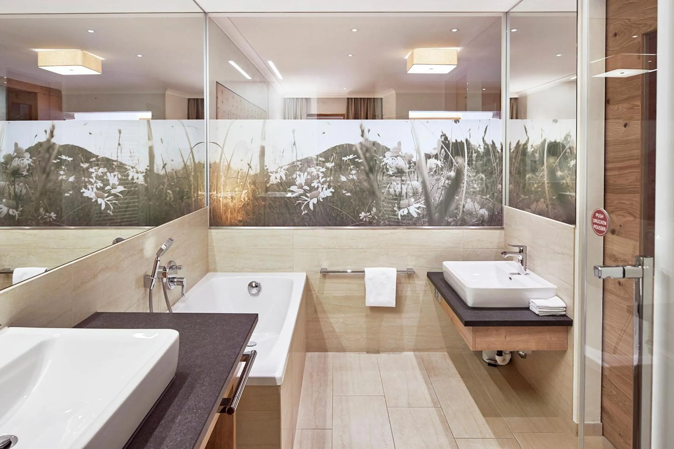 Bathroom in Familienresort Buchau