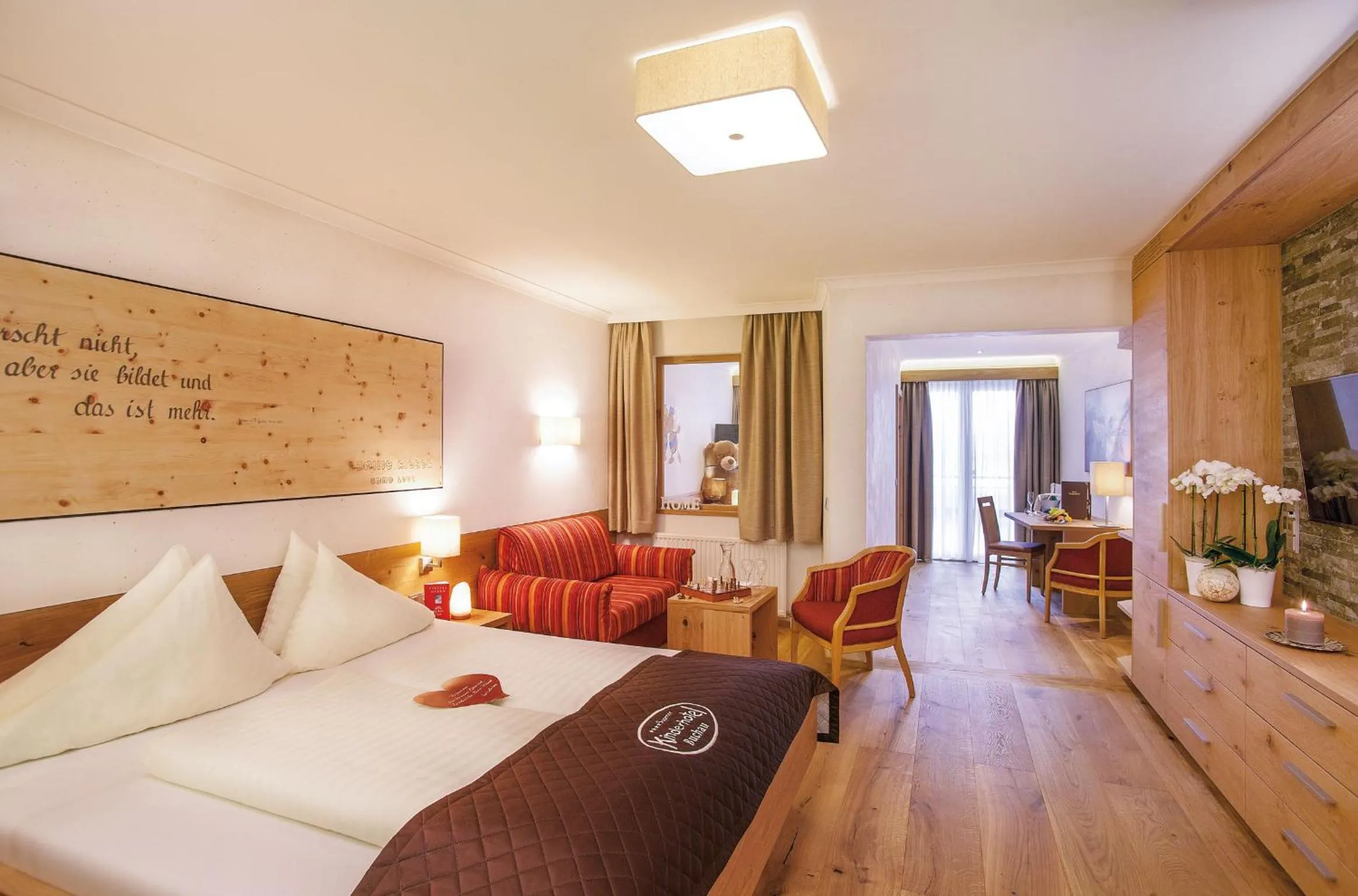 Photo of the whole room, Bed in Familienresort Buchau