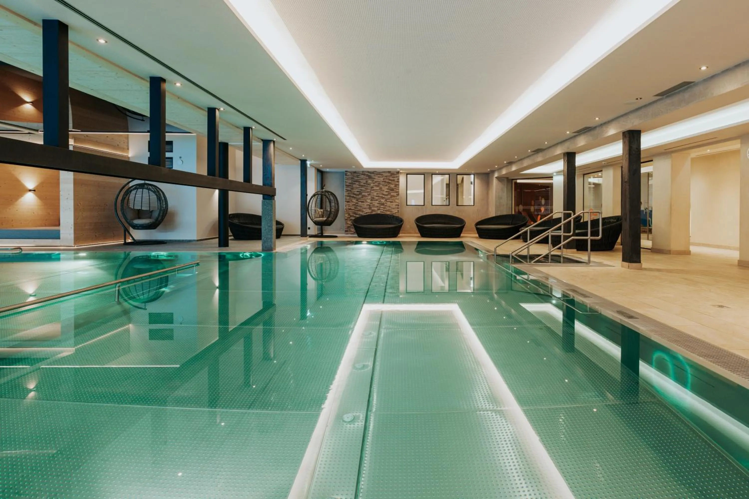 Swimming pool in Familienresort Buchau