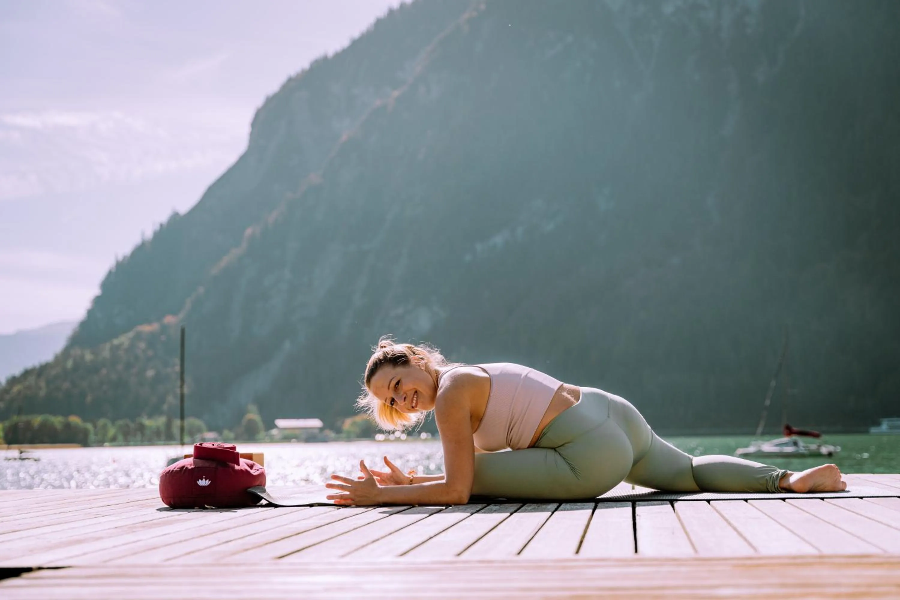 Lake view in Familienresort Buchau