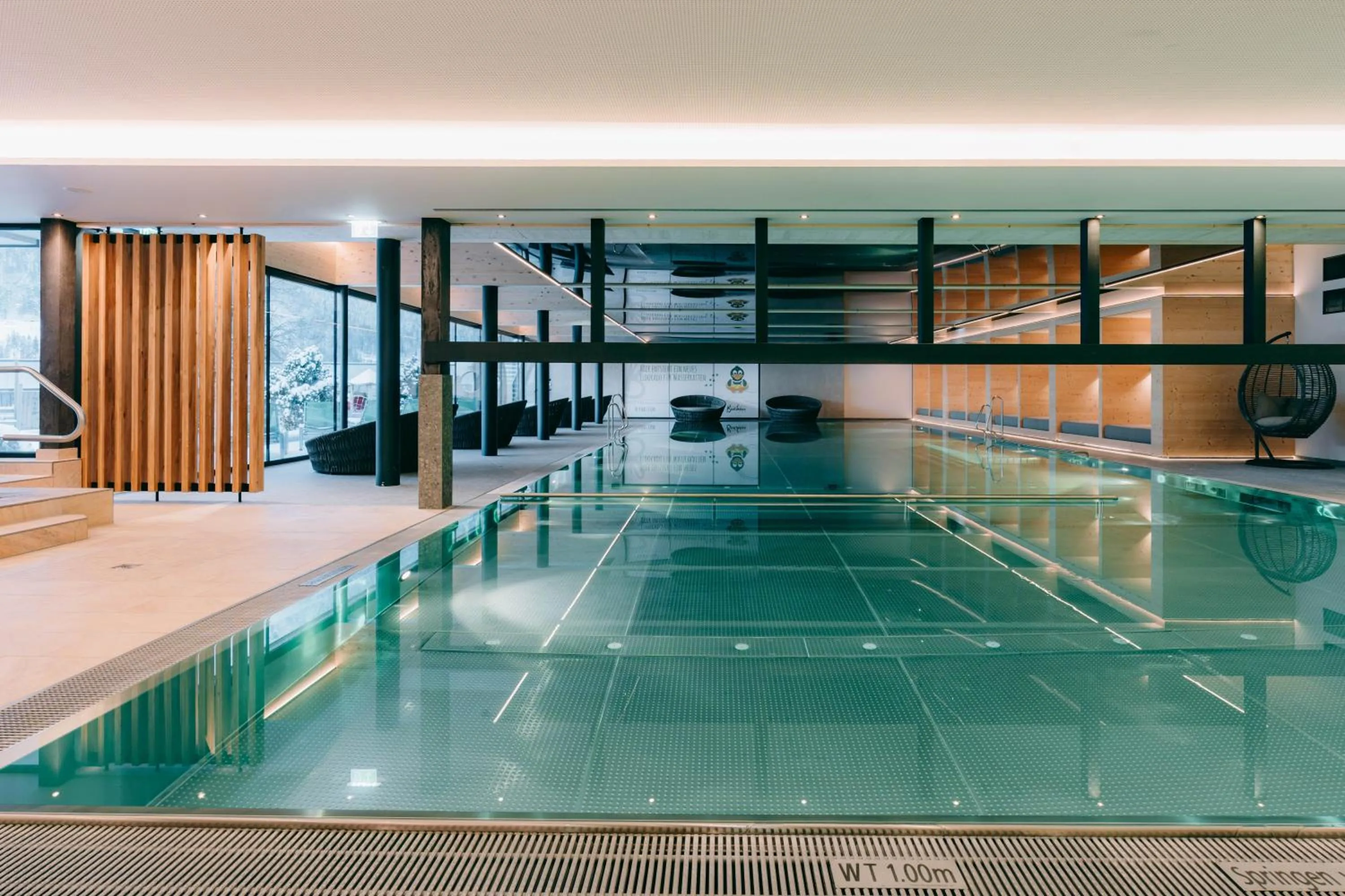 Swimming pool in Familienresort Buchau