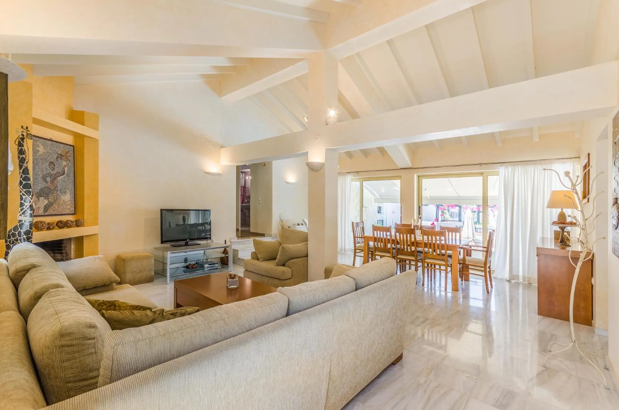 Living room in Anna Maria Village