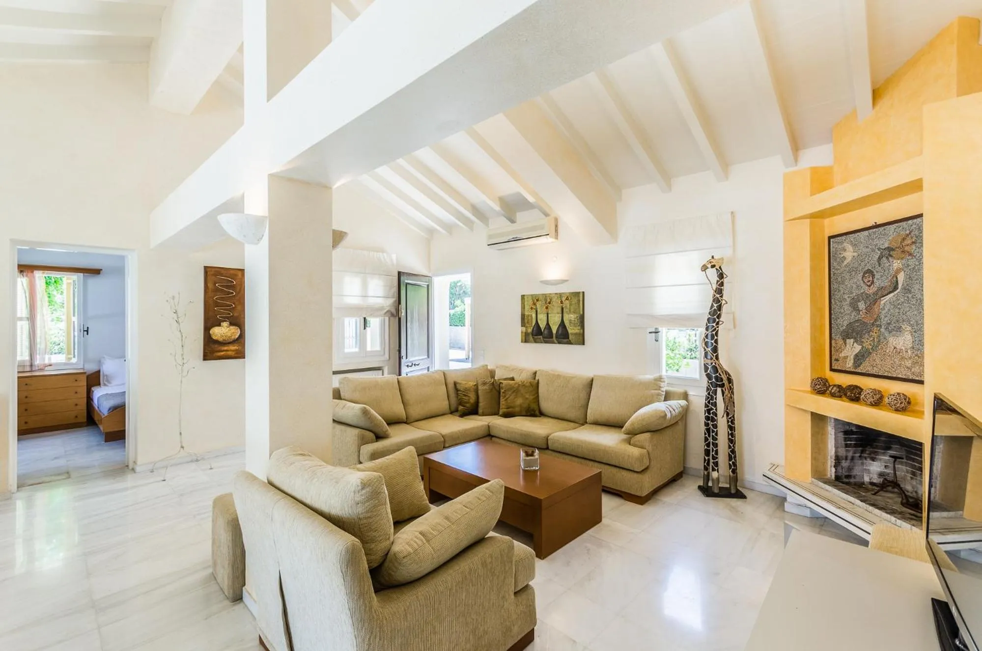 Living room in Anna Maria Village