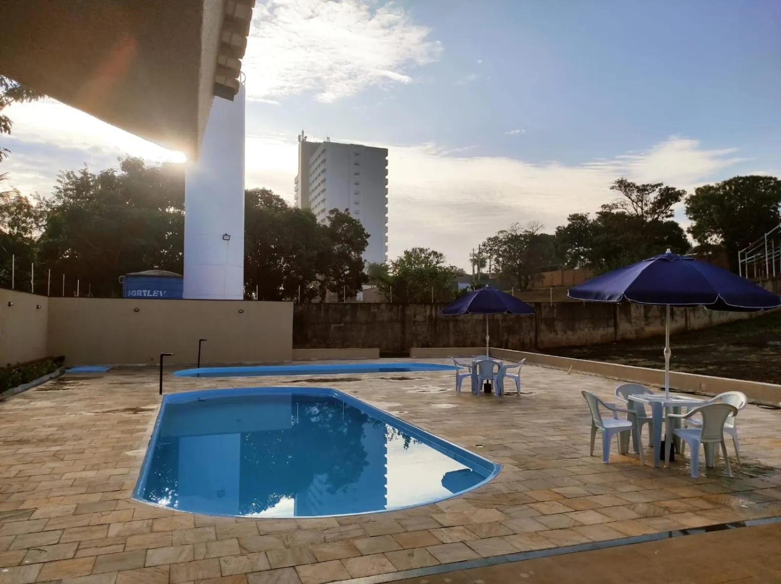 Swimming pool in Tiffany Hotel