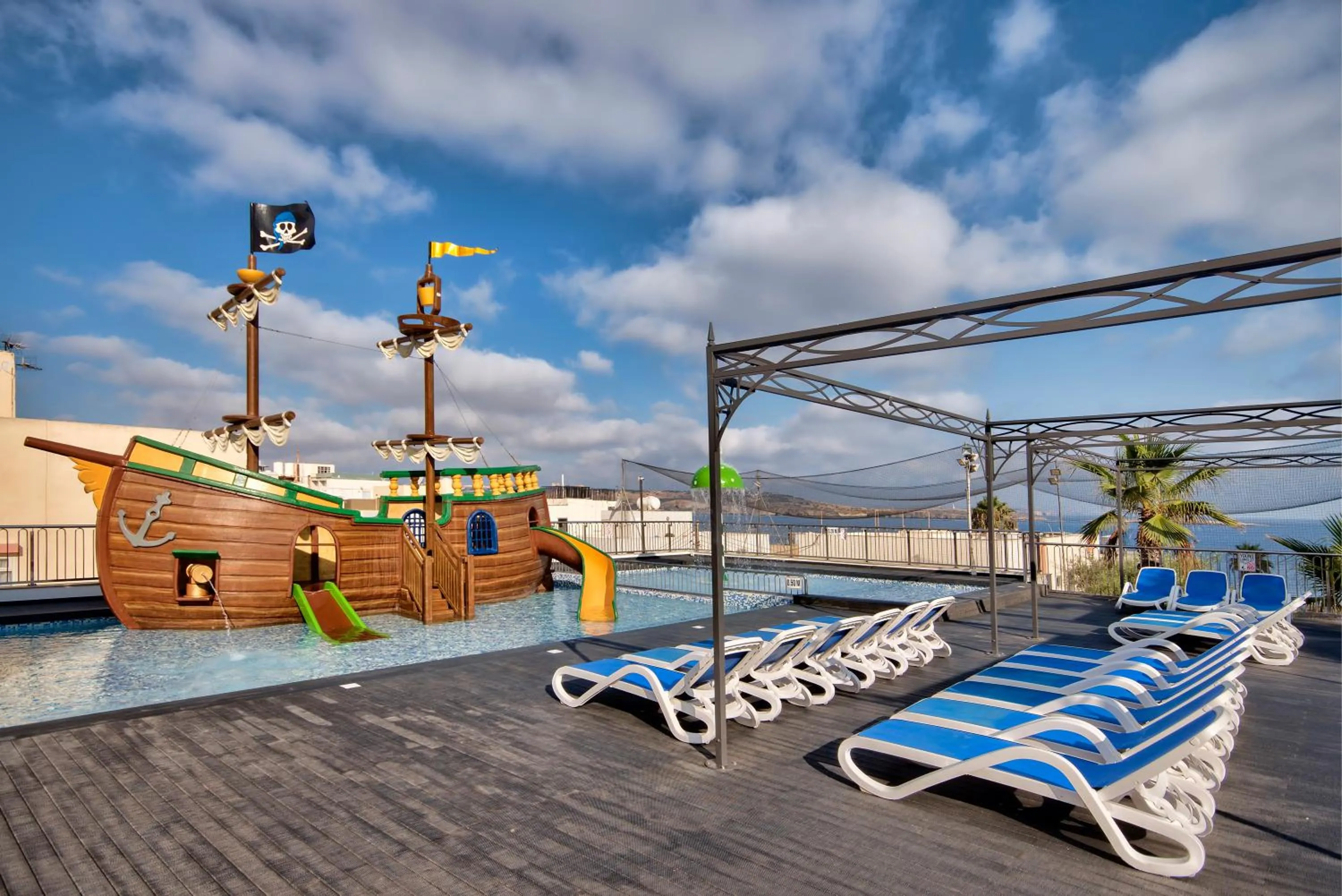 Swimming pool in db San Antonio Hotel + Spa All Inclusive