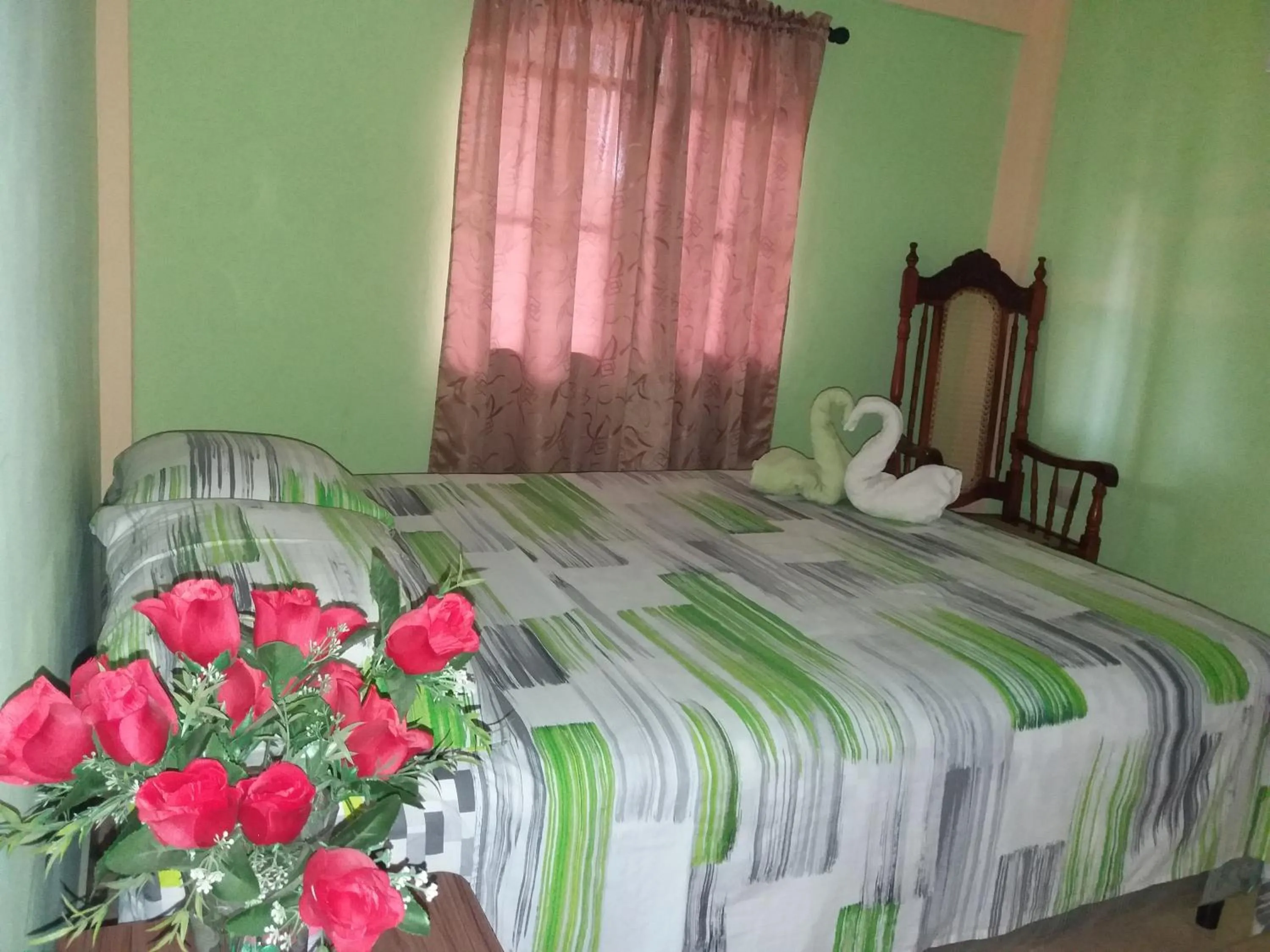 Decorative detail, Bed in Hostal San Antonio