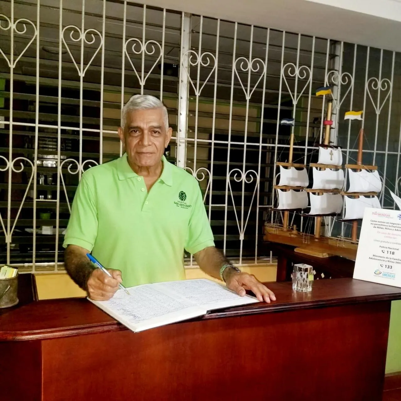 Staff in Hostal San Antonio