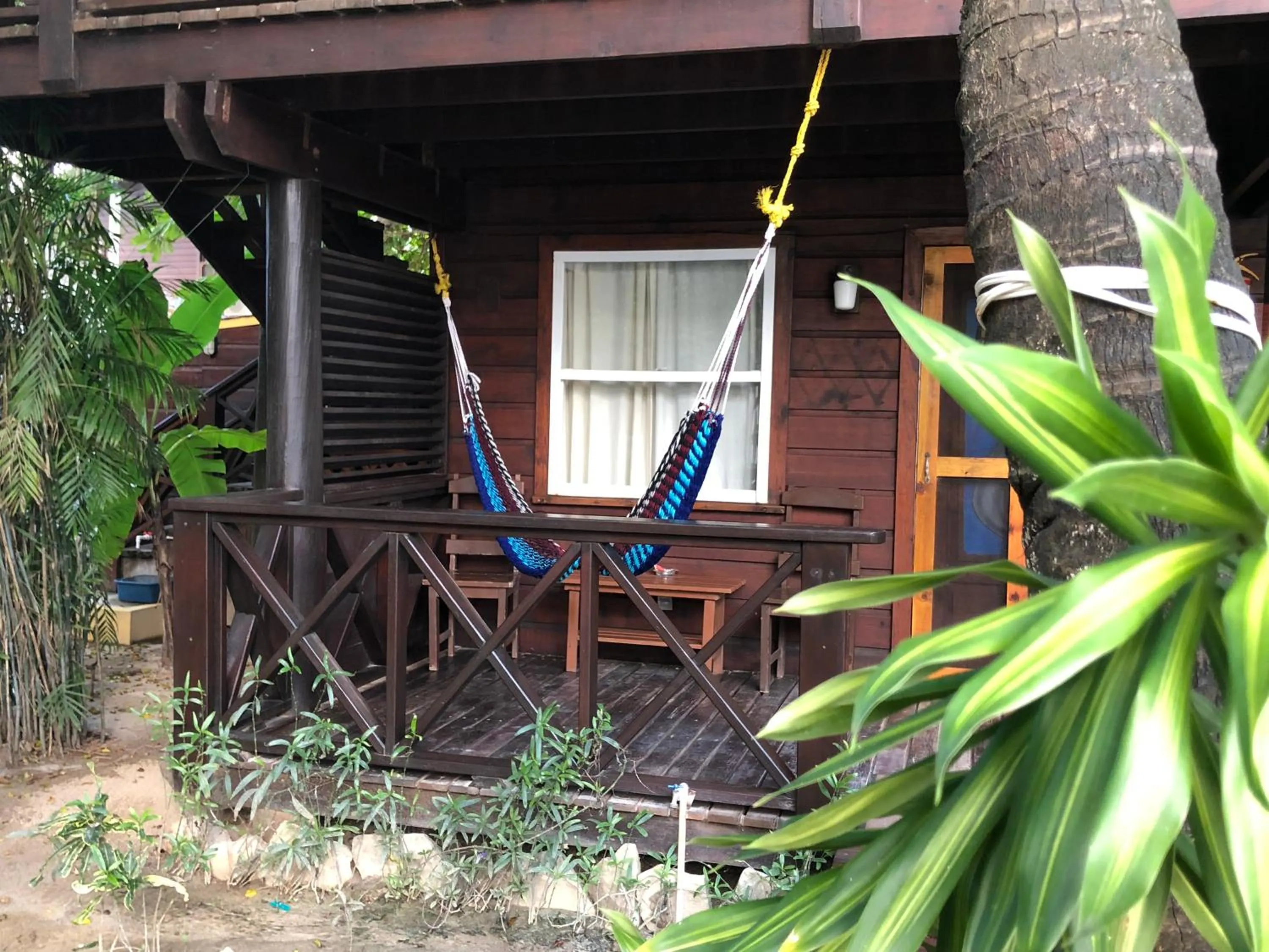 Patio in Bananarama Dive & Beach Resort