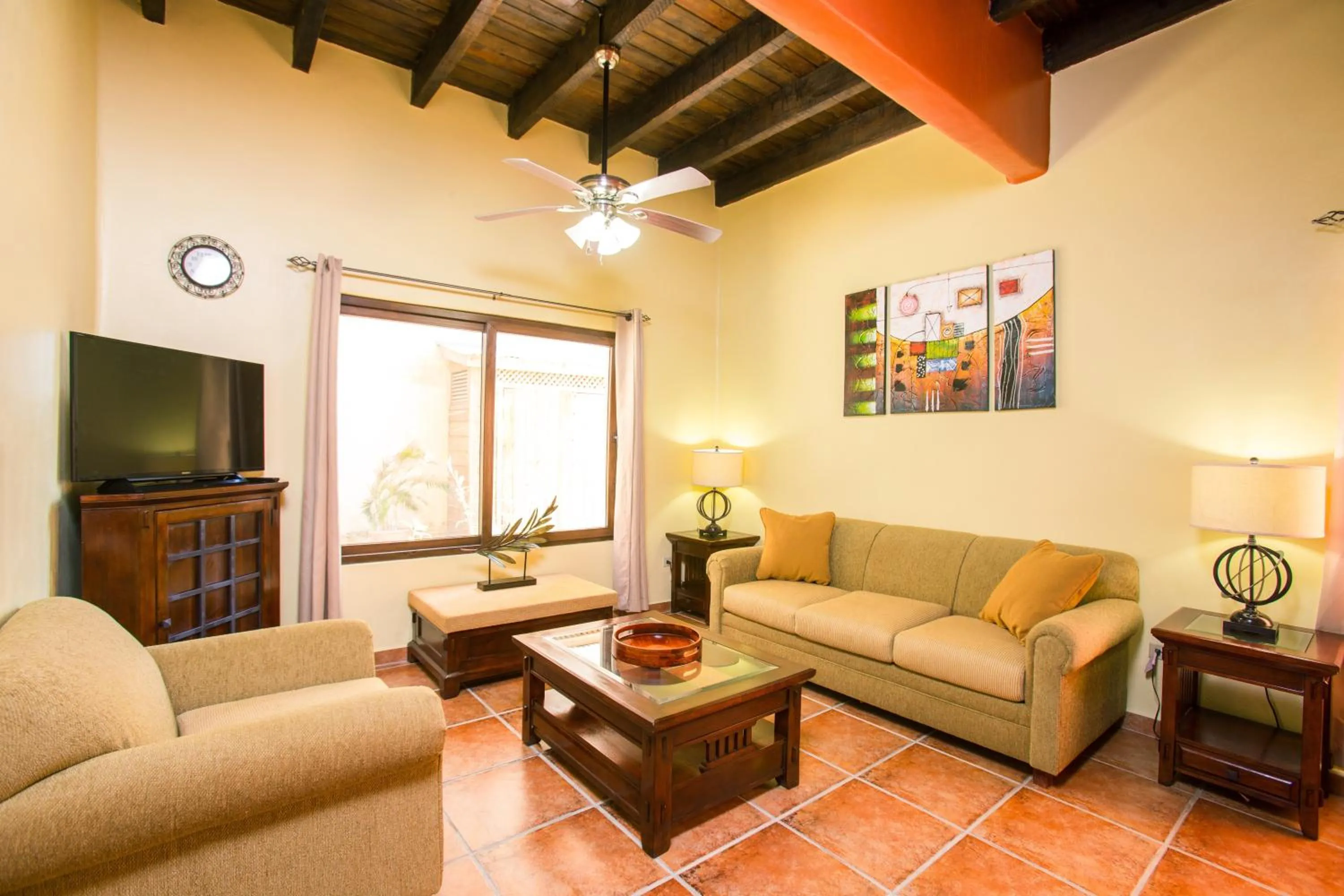 Living room in Bananarama Dive & Beach Resort