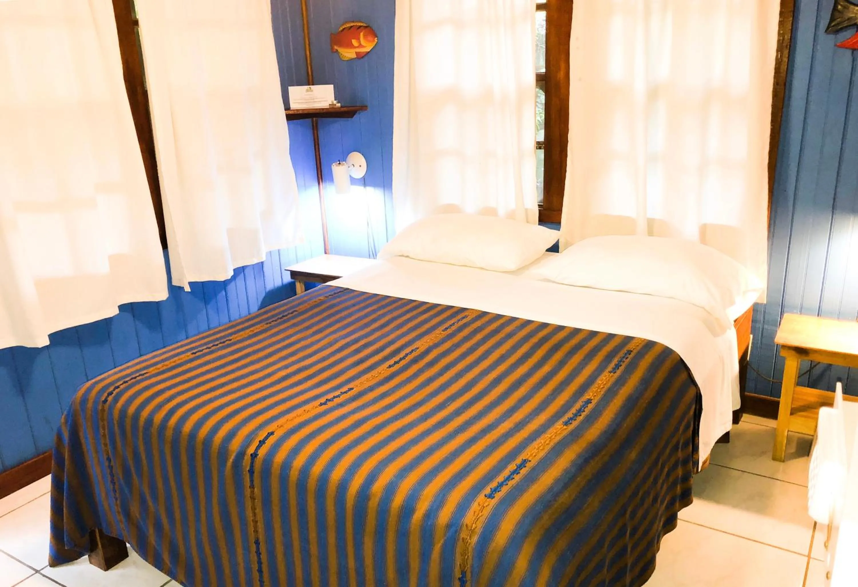 Bed in Bananarama Dive & Beach Resort