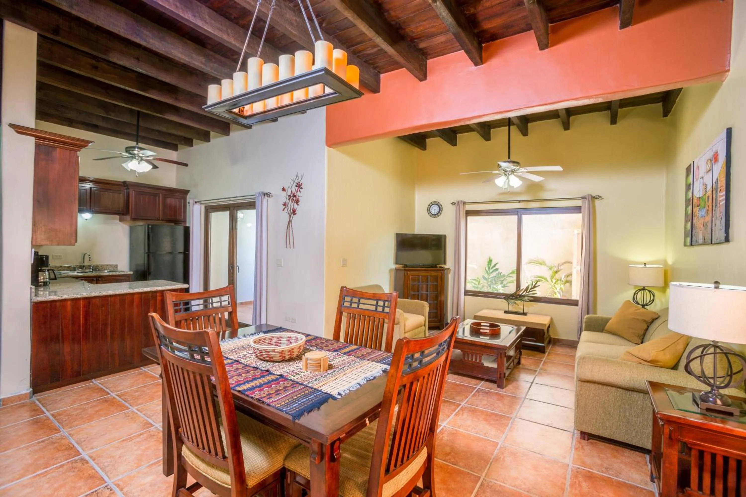 Dining area in Bananarama Dive & Beach Resort