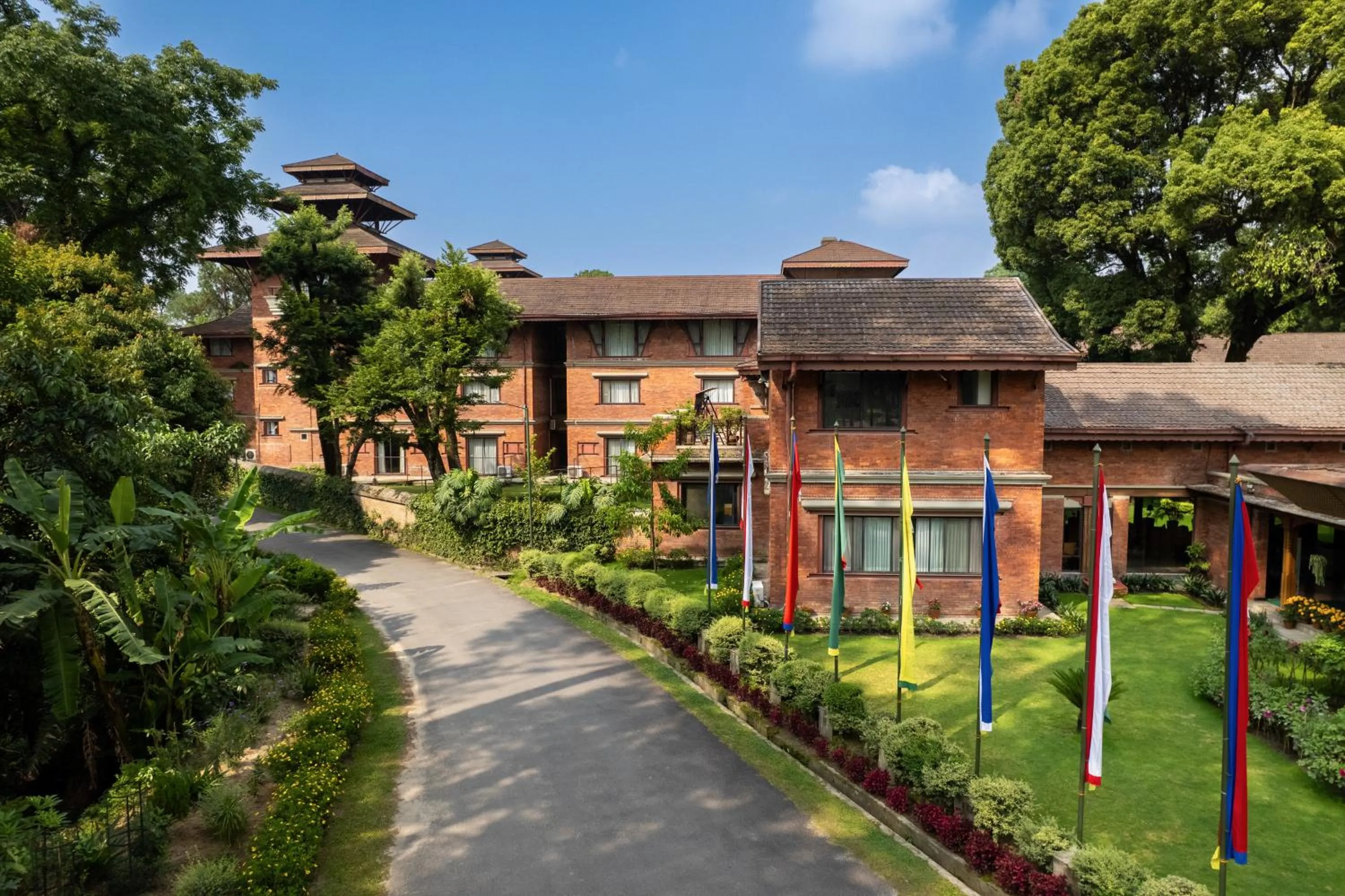 Property building in Gokarna Forest Resort Kathmandu