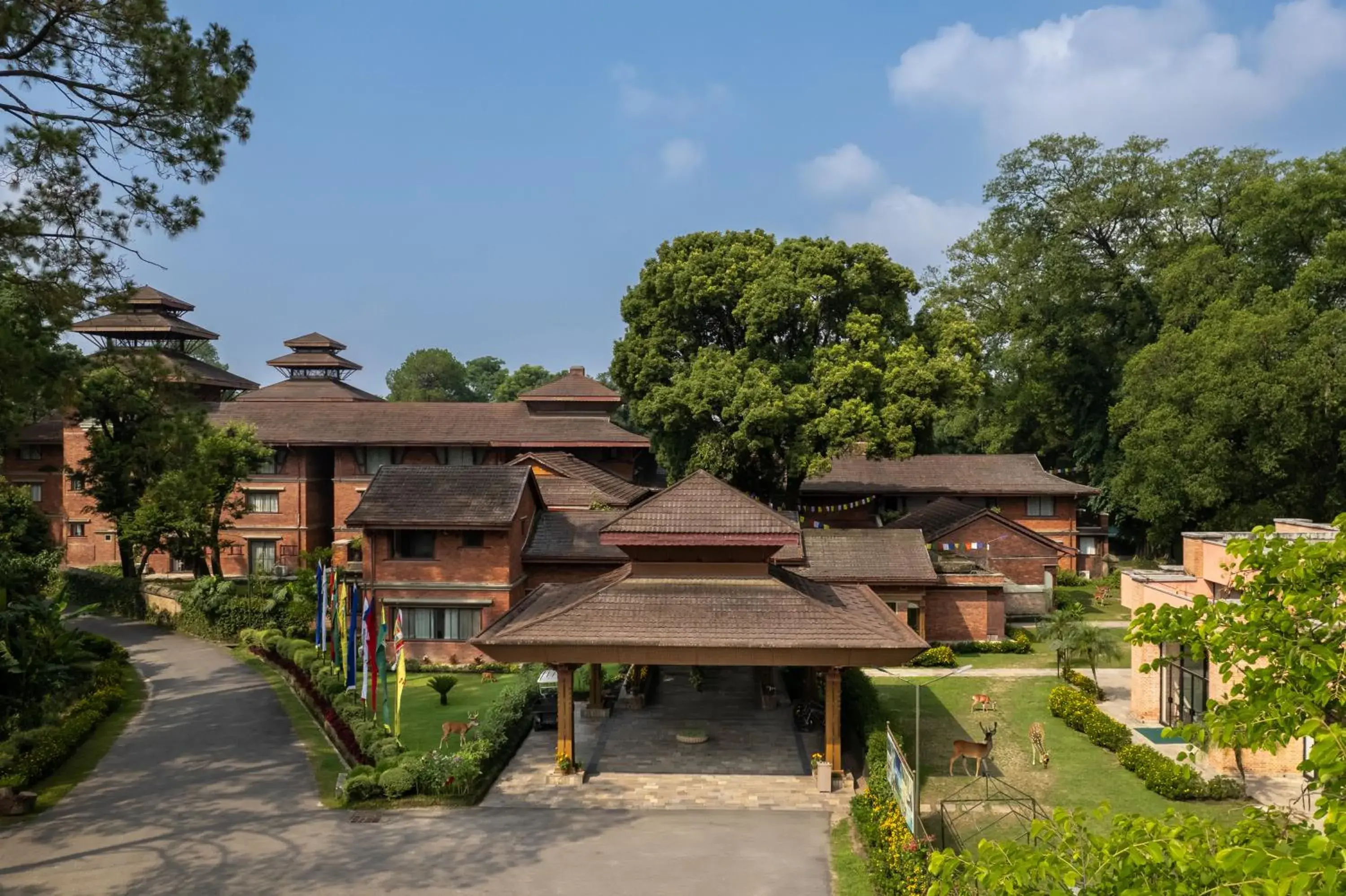 Property building in Gokarna Forest Resort Kathmandu Property building in Gokarna Forest Resort Kathmandu