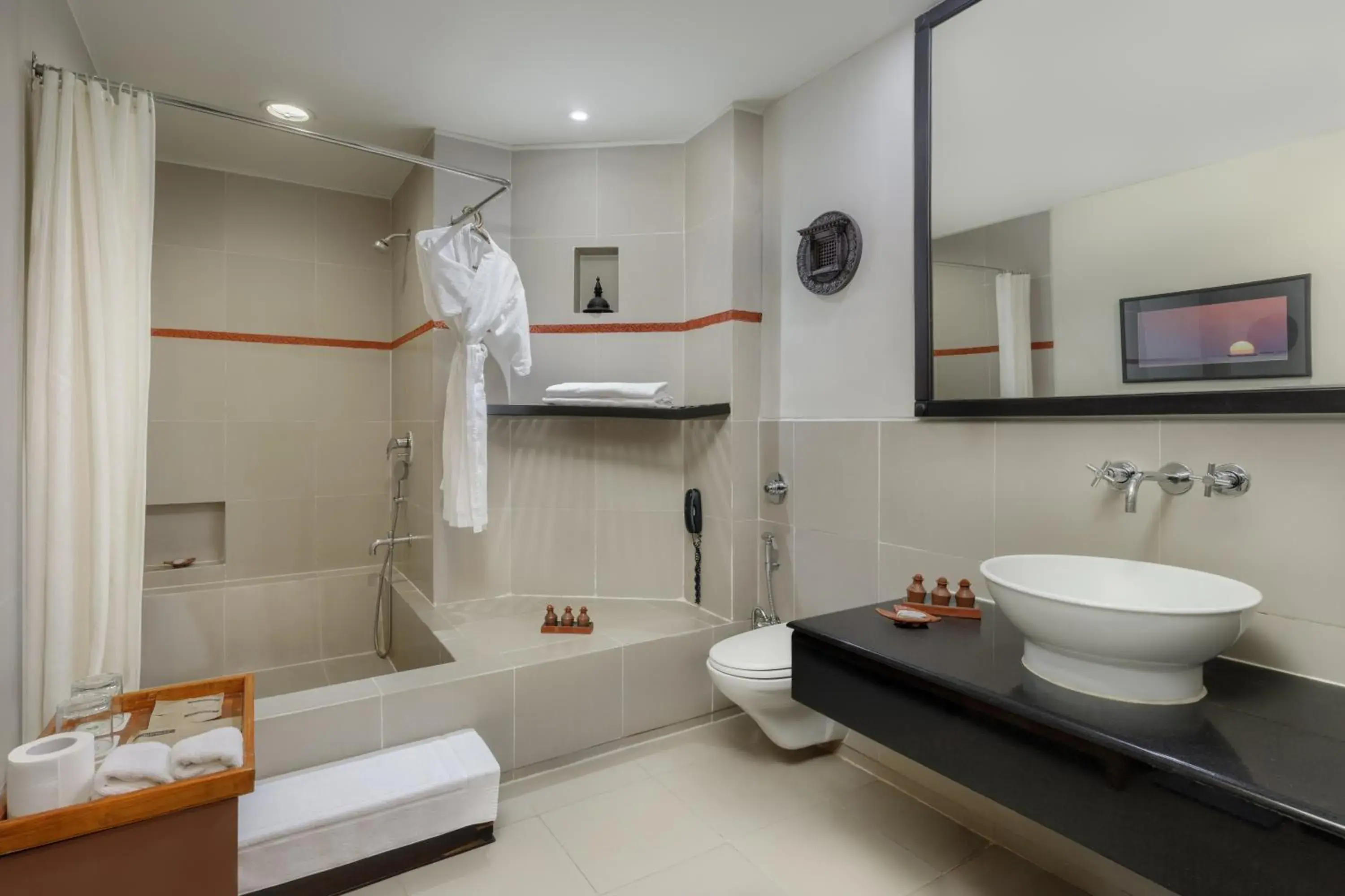 Bathroom in Gokarna Forest Resort Kathmandu Bathroom in Gokarna Forest Resort Kathmandu