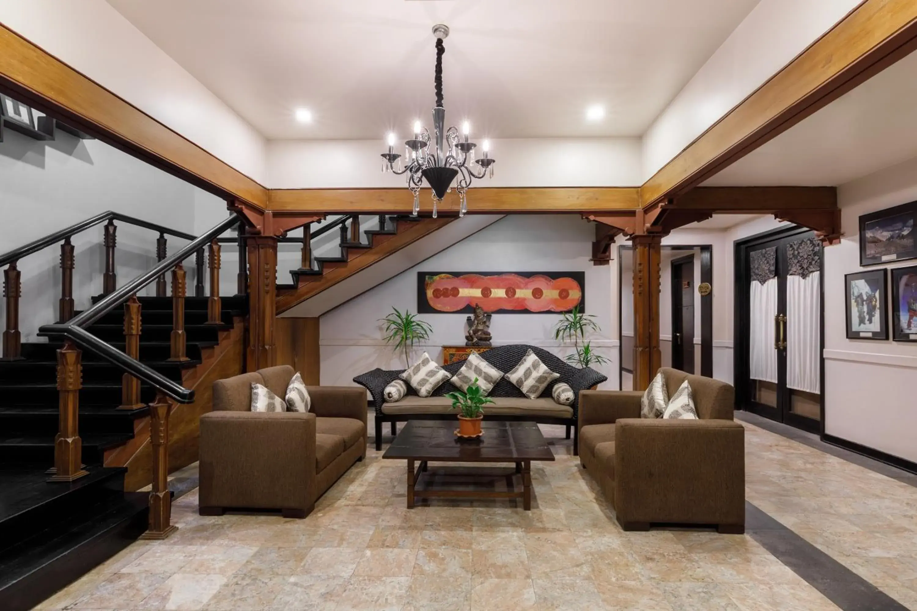 Lobby or reception in Gokarna Forest Resort Kathmandu Lobby or reception in Gokarna Forest Resort Kathmandu