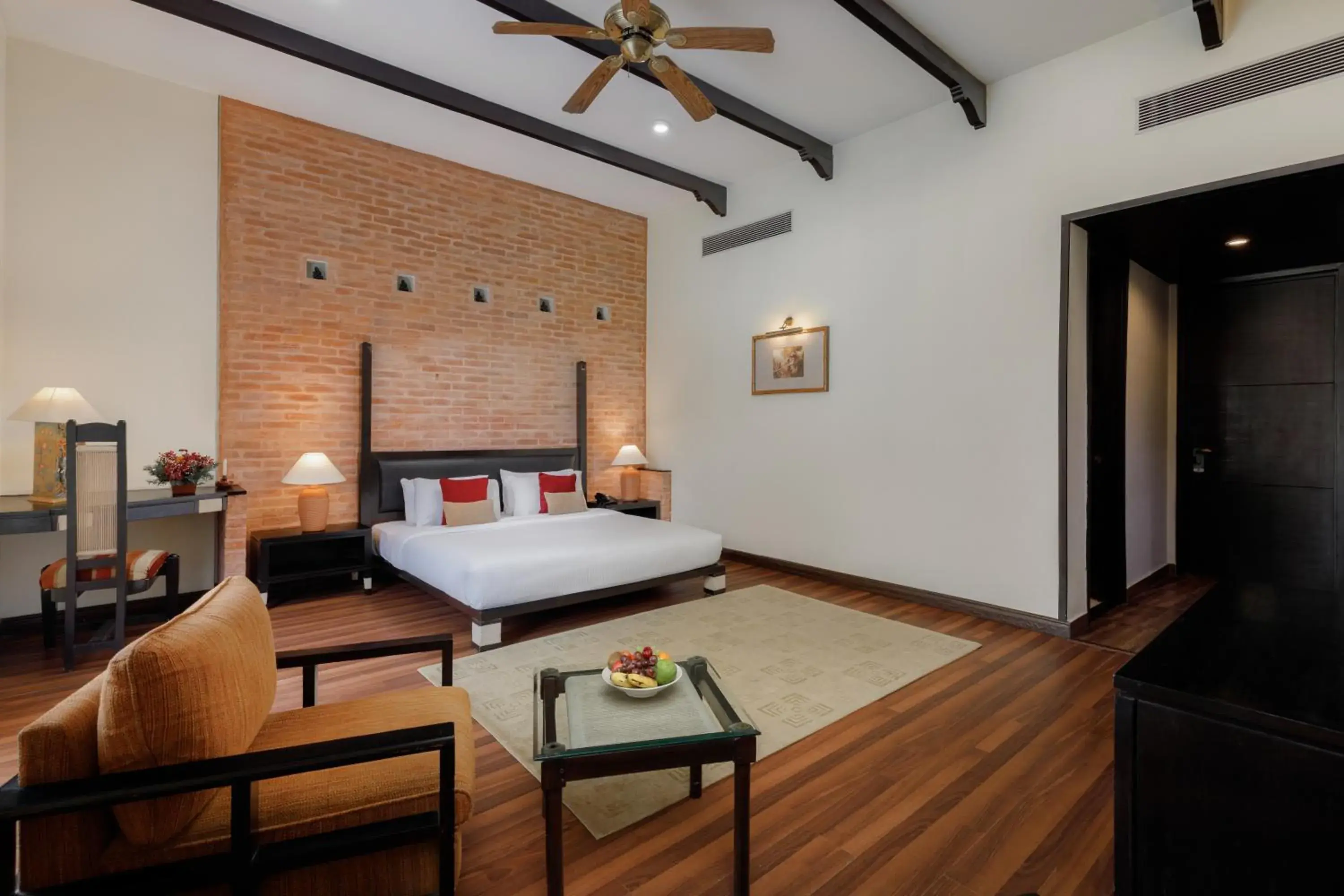 Bedroom, Bed in Gokarna Forest Resort Kathmandu Bedroom, Bed in Gokarna Forest Resort Kathmandu