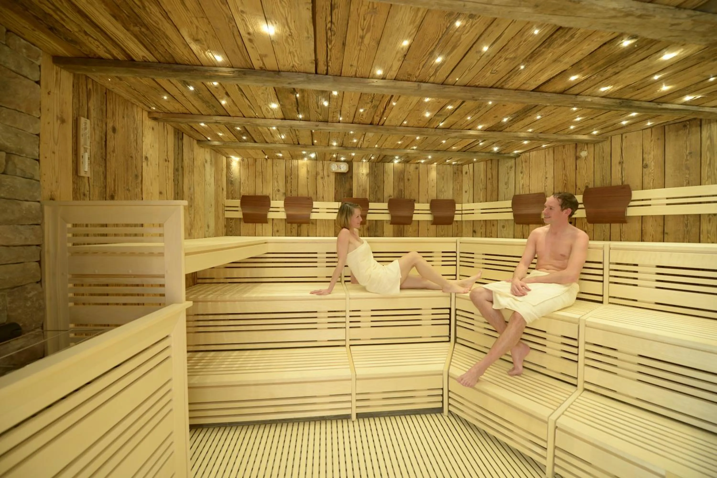 Sauna in Alpenhotel Fleurs de Zermatt
