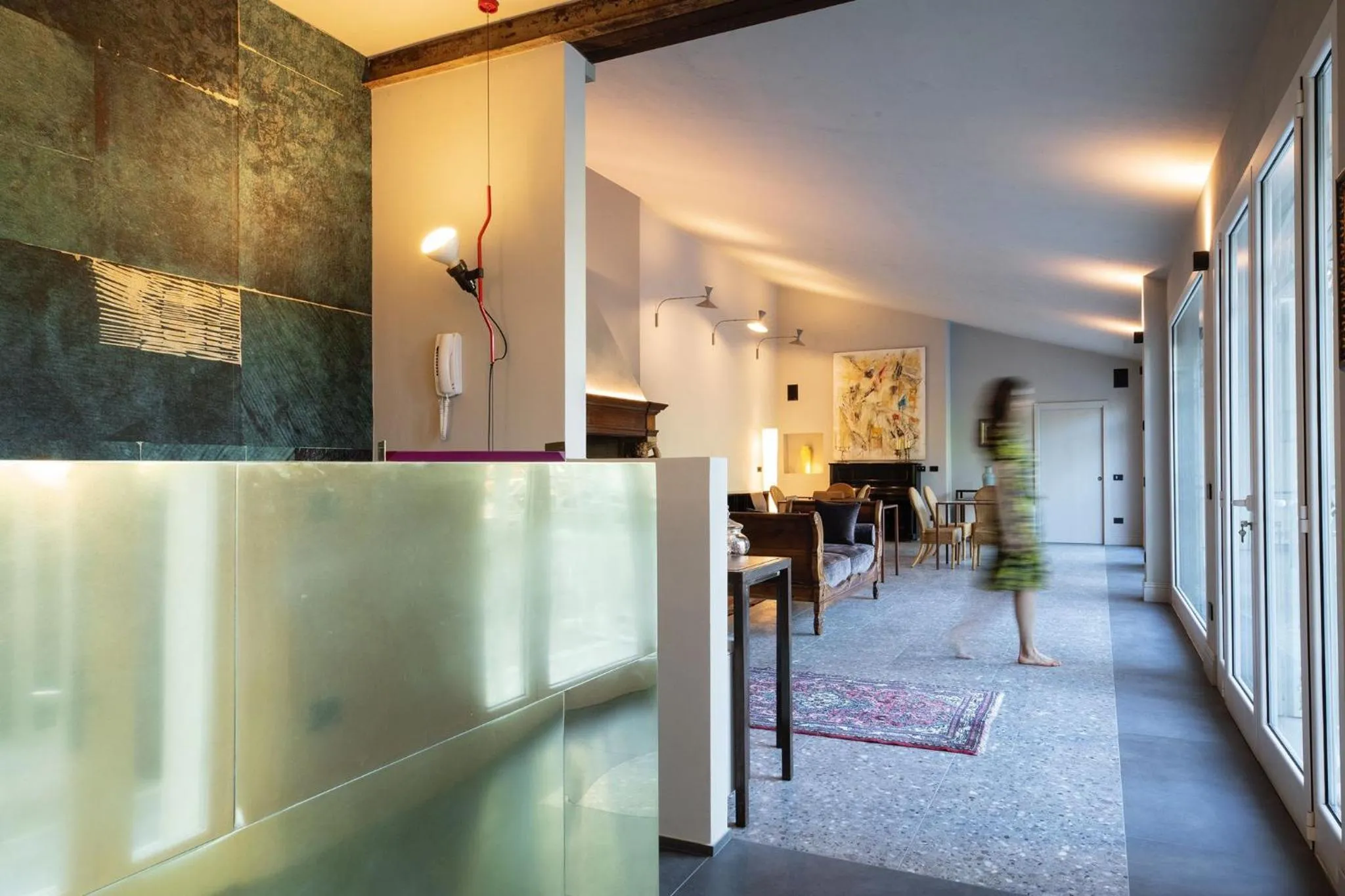 Lobby or reception in Relais Villa Borghetto