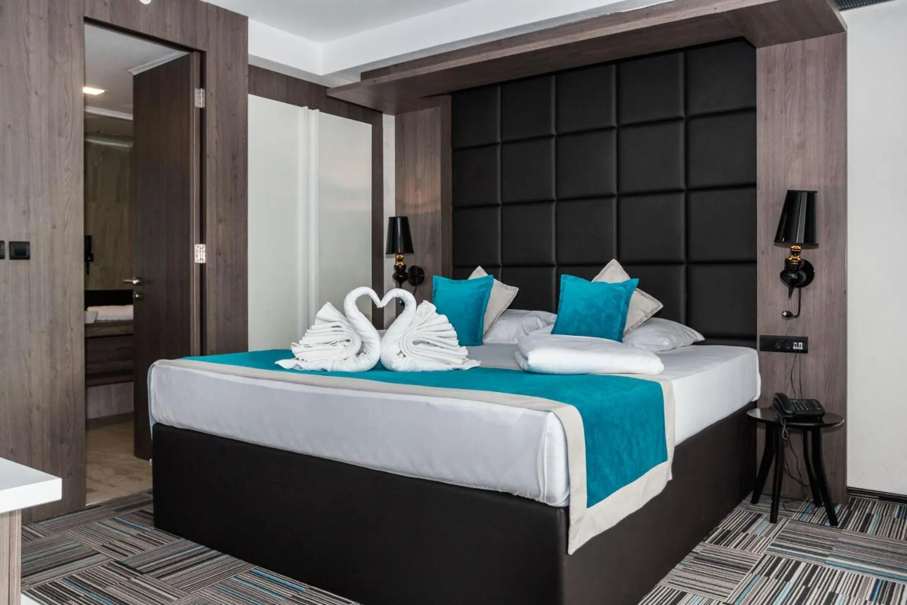 Bedroom, Bed in Hotel Hills Sarajevo Congress & Thermal Spa Resort