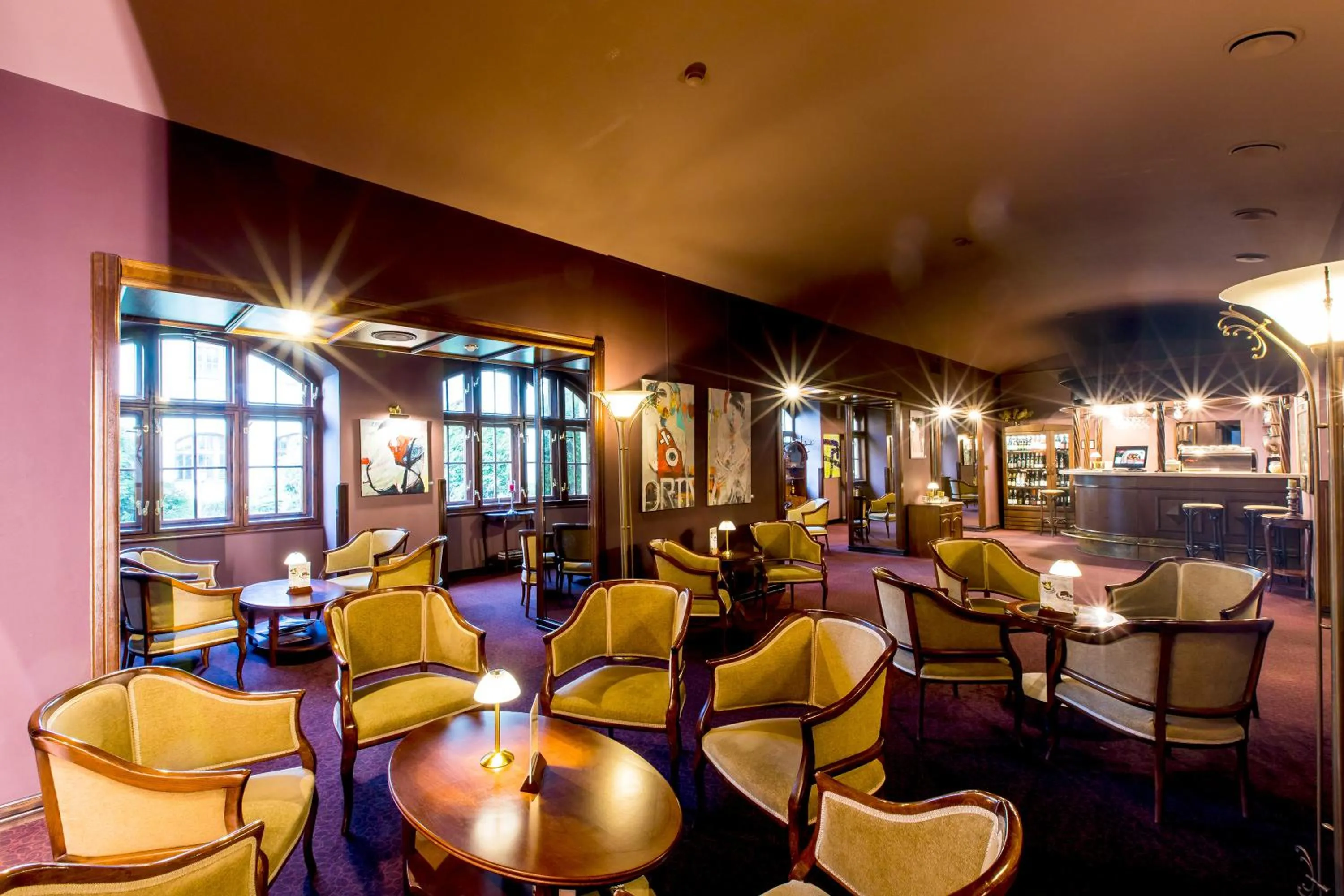 Lounge or bar in Hotel Bankov Košice