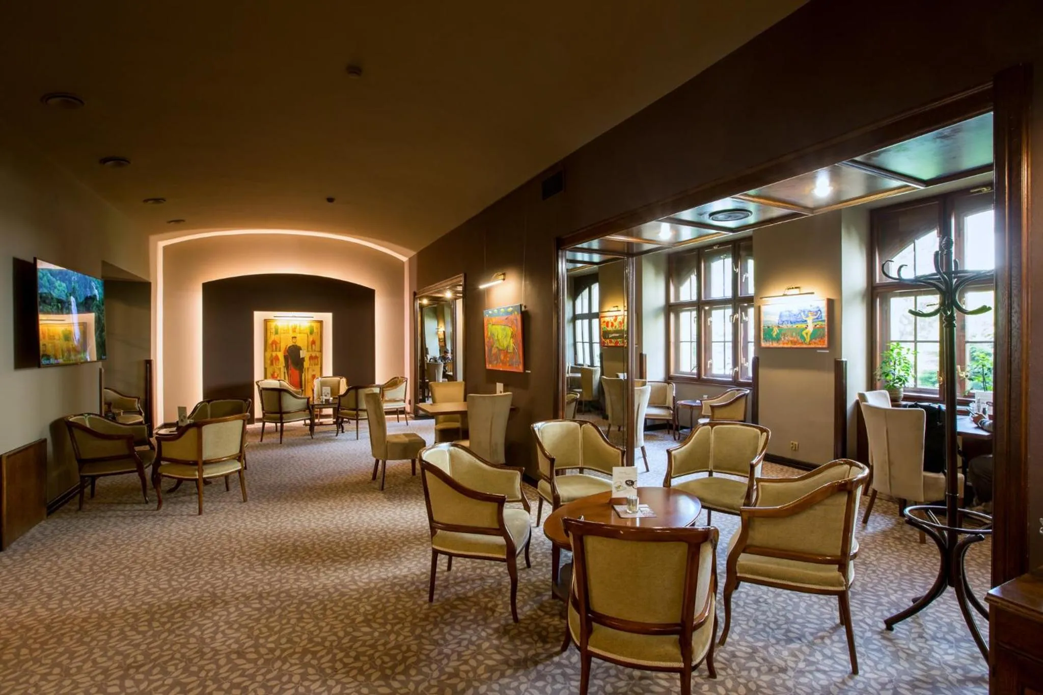 Lounge or bar in Hotel Bankov Košice