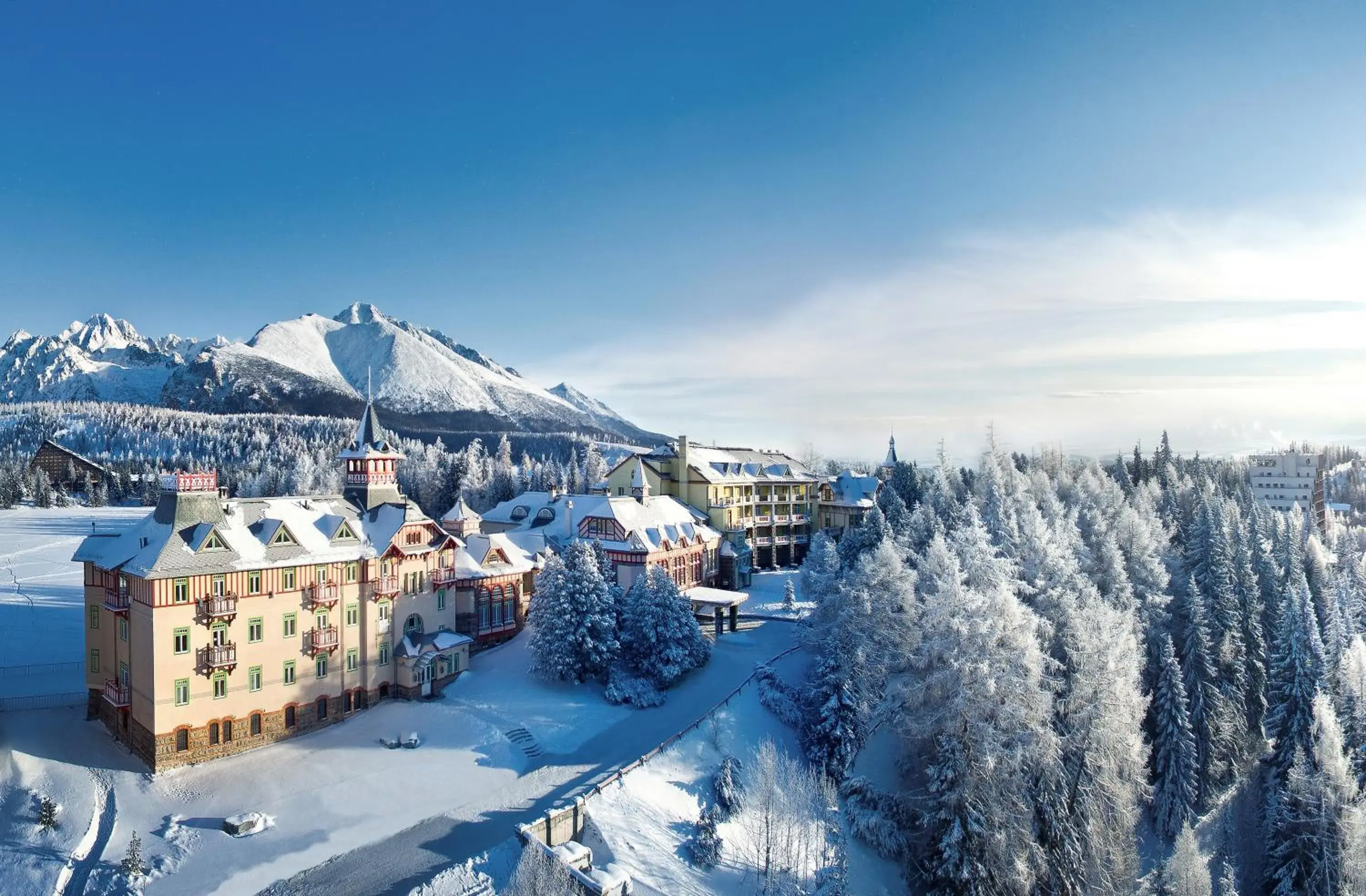Property building in Grand Hotel Kempinski High Tatras Property building in Grand Hotel Kempinski High Tatras