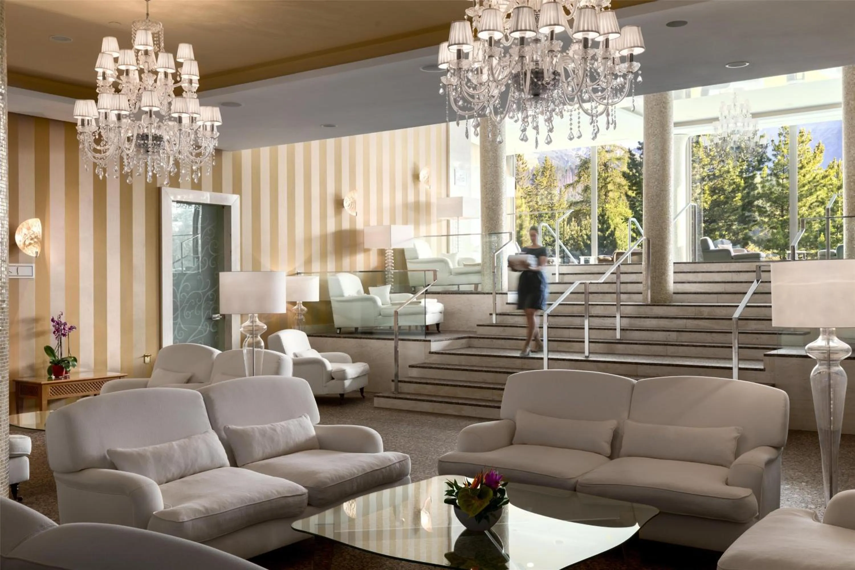 Spa and wellness centre/facilities in Grand Hotel Kempinski High Tatras