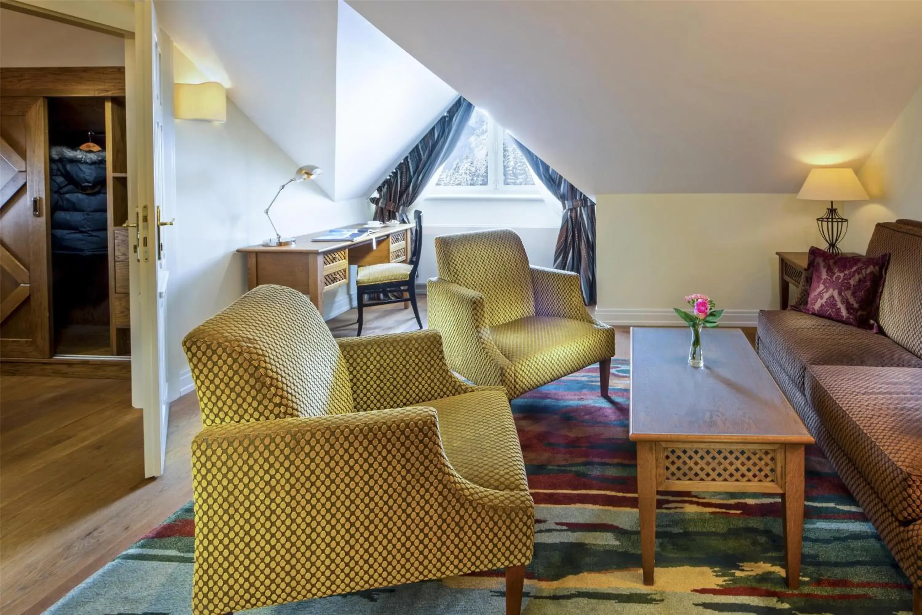 Living room in Grand Hotel Kempinski High Tatras Living room in Grand Hotel Kempinski High Tatras