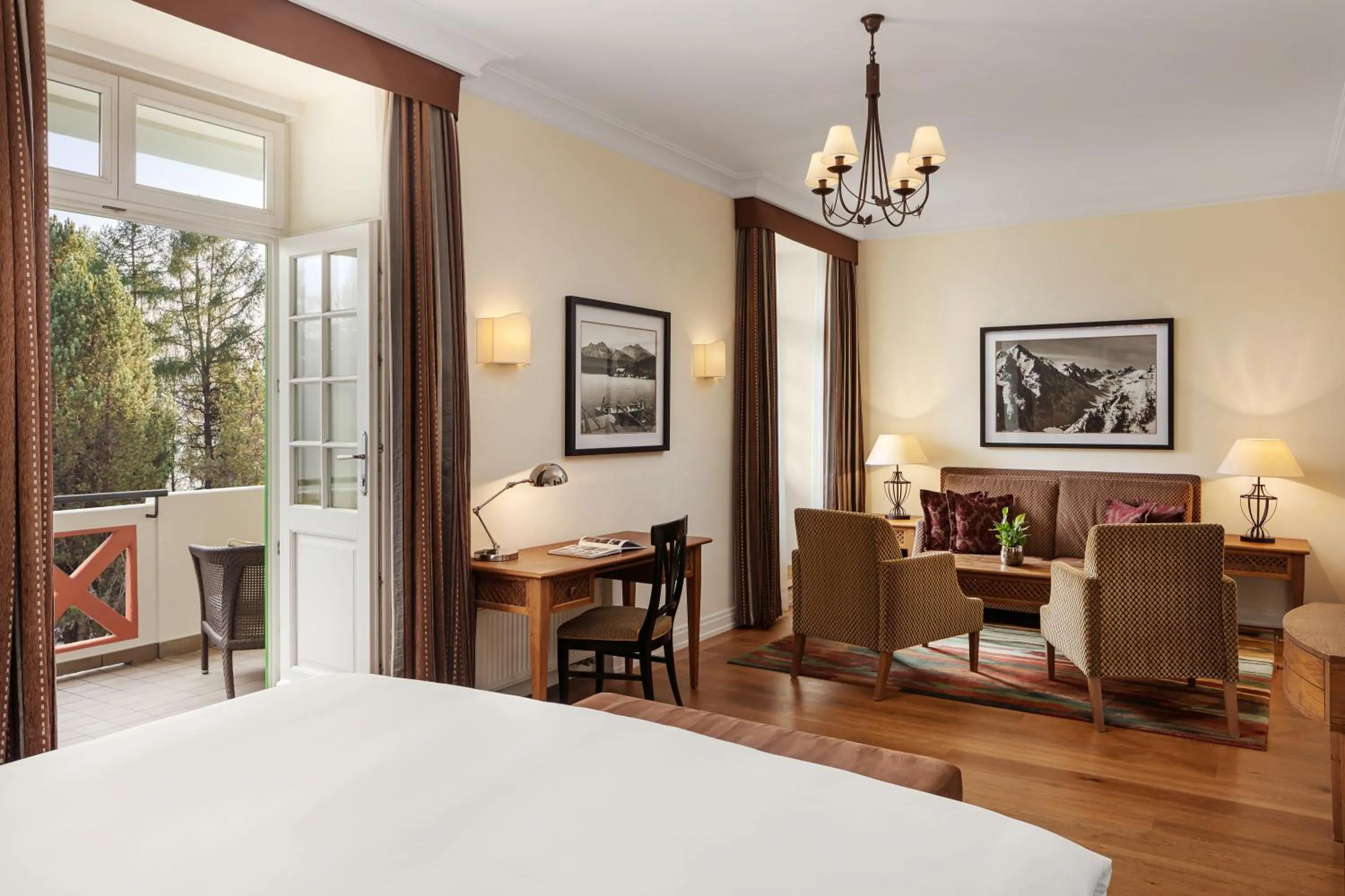 Seating area in Grand Hotel Kempinski High Tatras