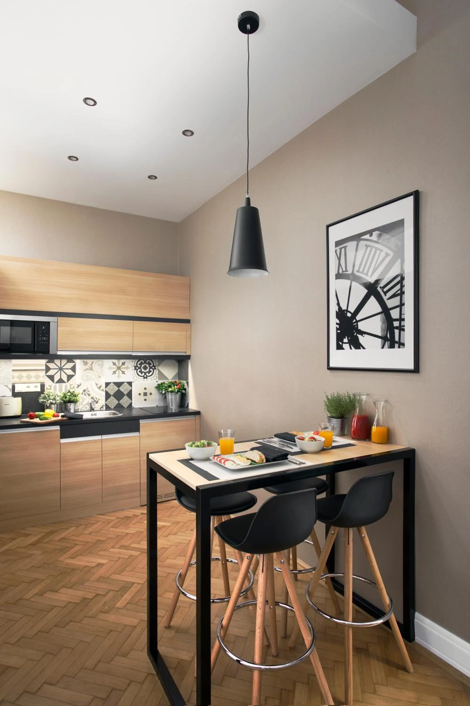 Kitchen or kitchenette in Brill Budapest Apartments 2