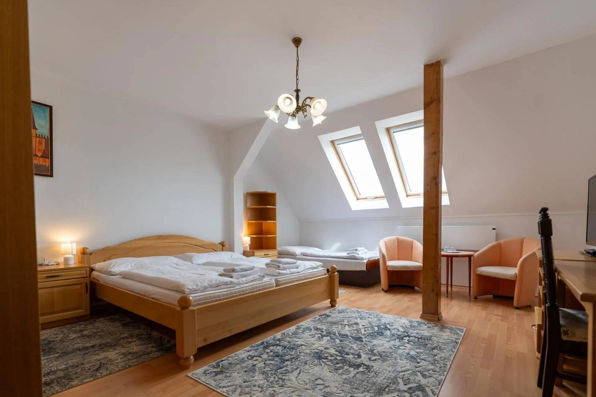 TV and multimedia, Bed in Hotel Arkada