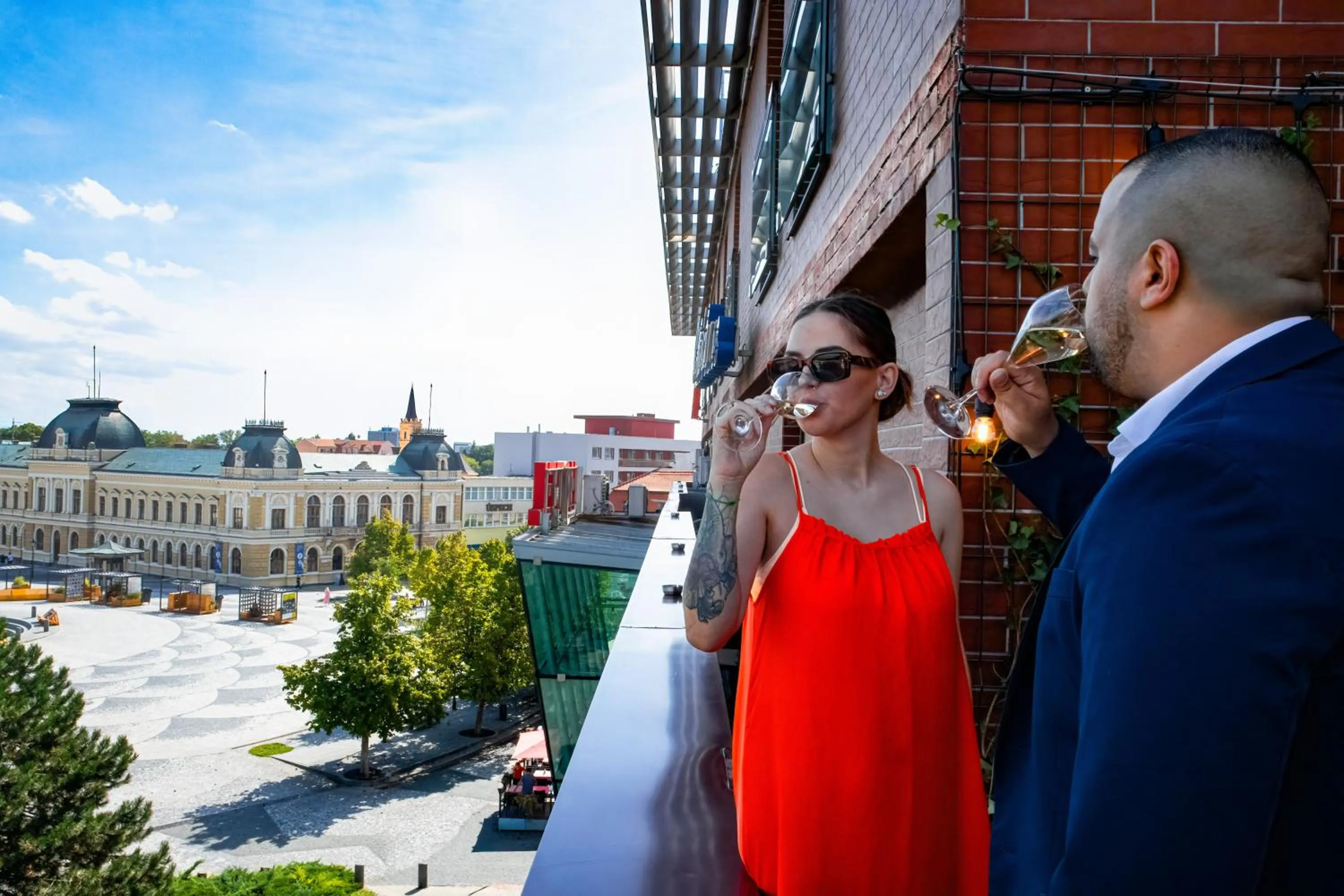 City view in HOTEL CENTRUM with free parking