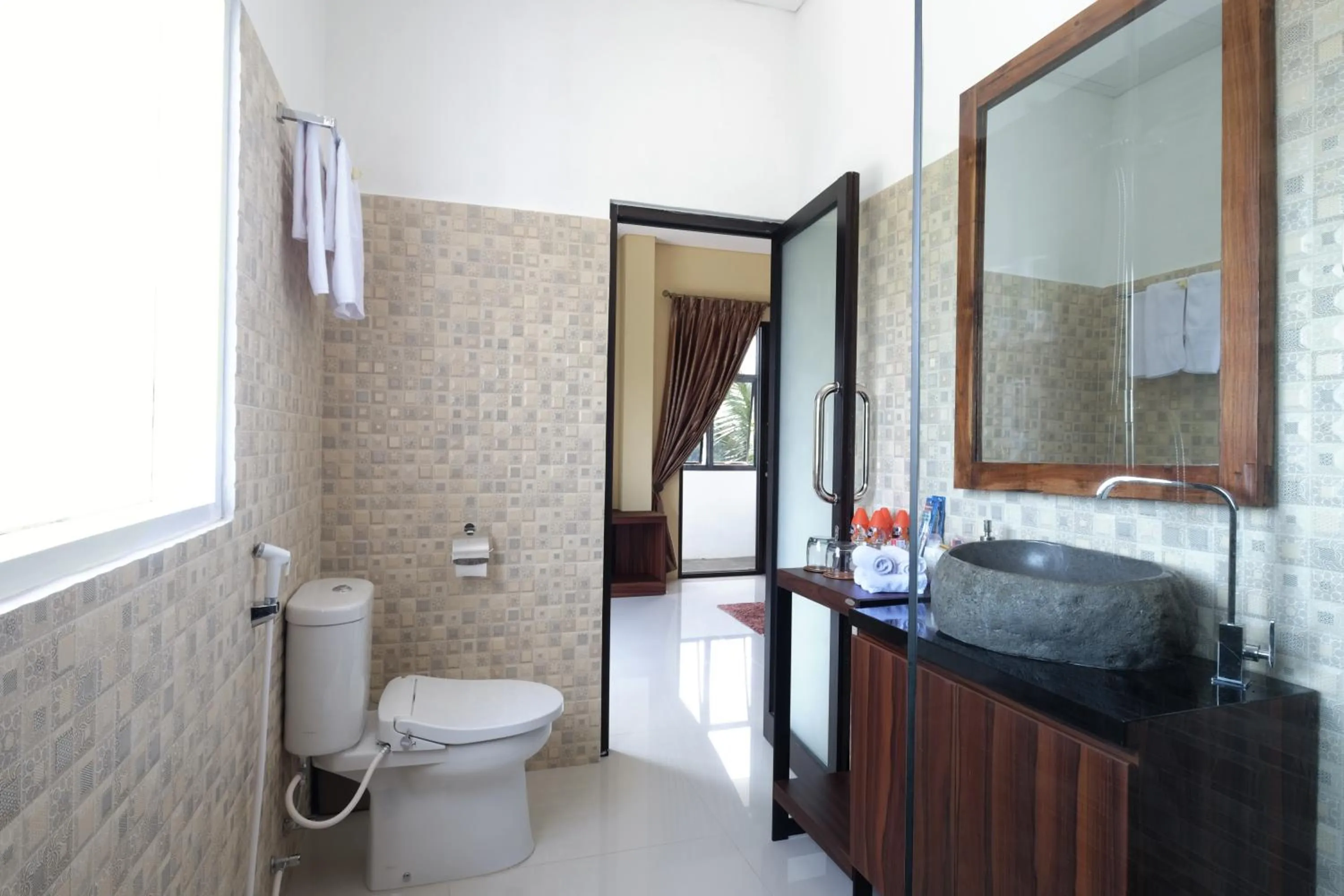 Shower in Villa Buah