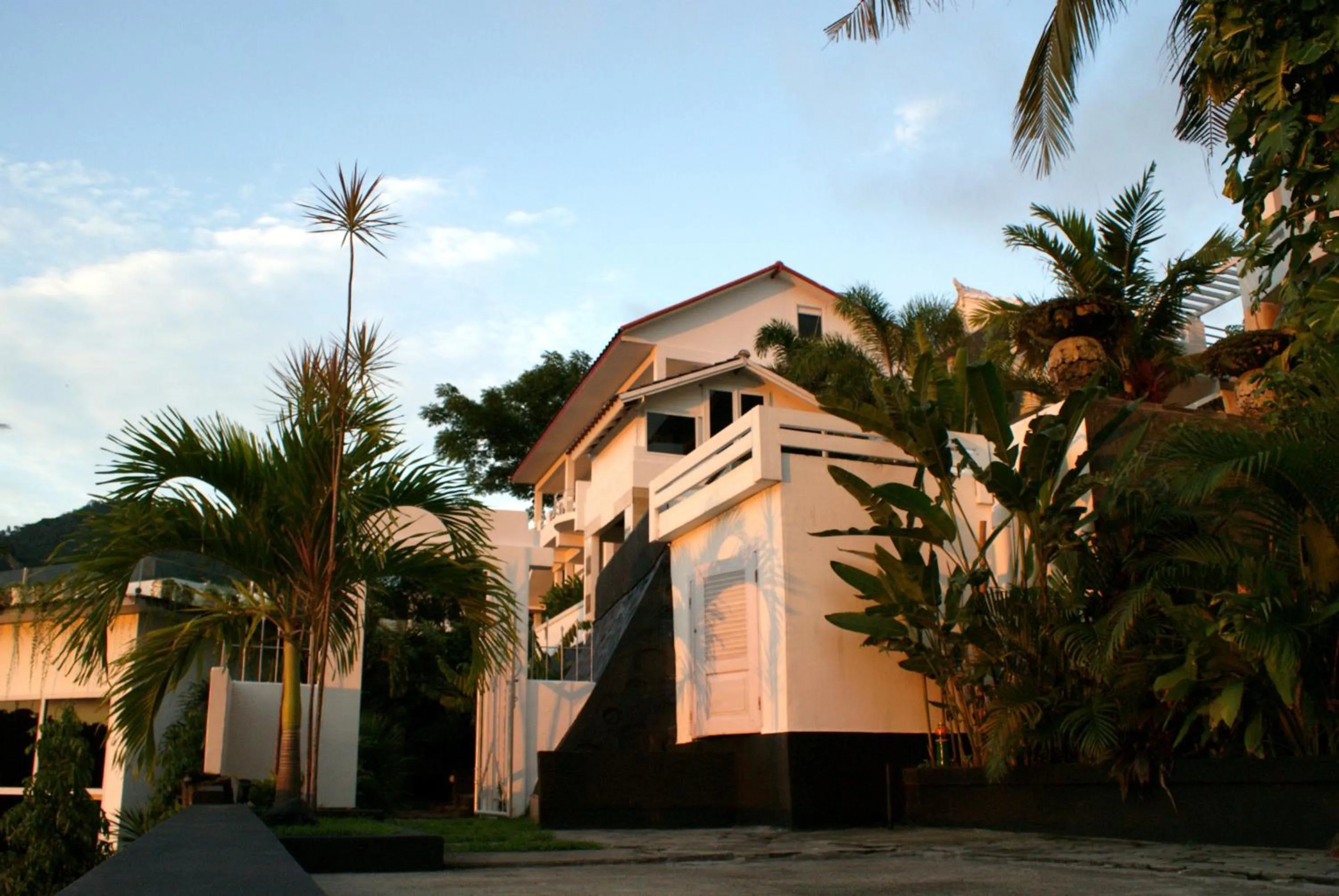 Garden view in Villa Buah