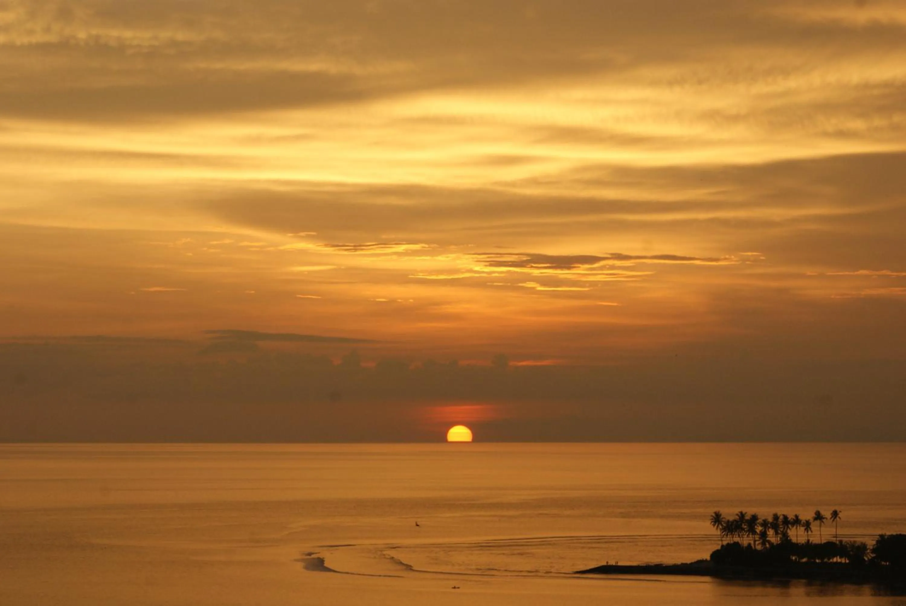 Sunset in Villa Buah