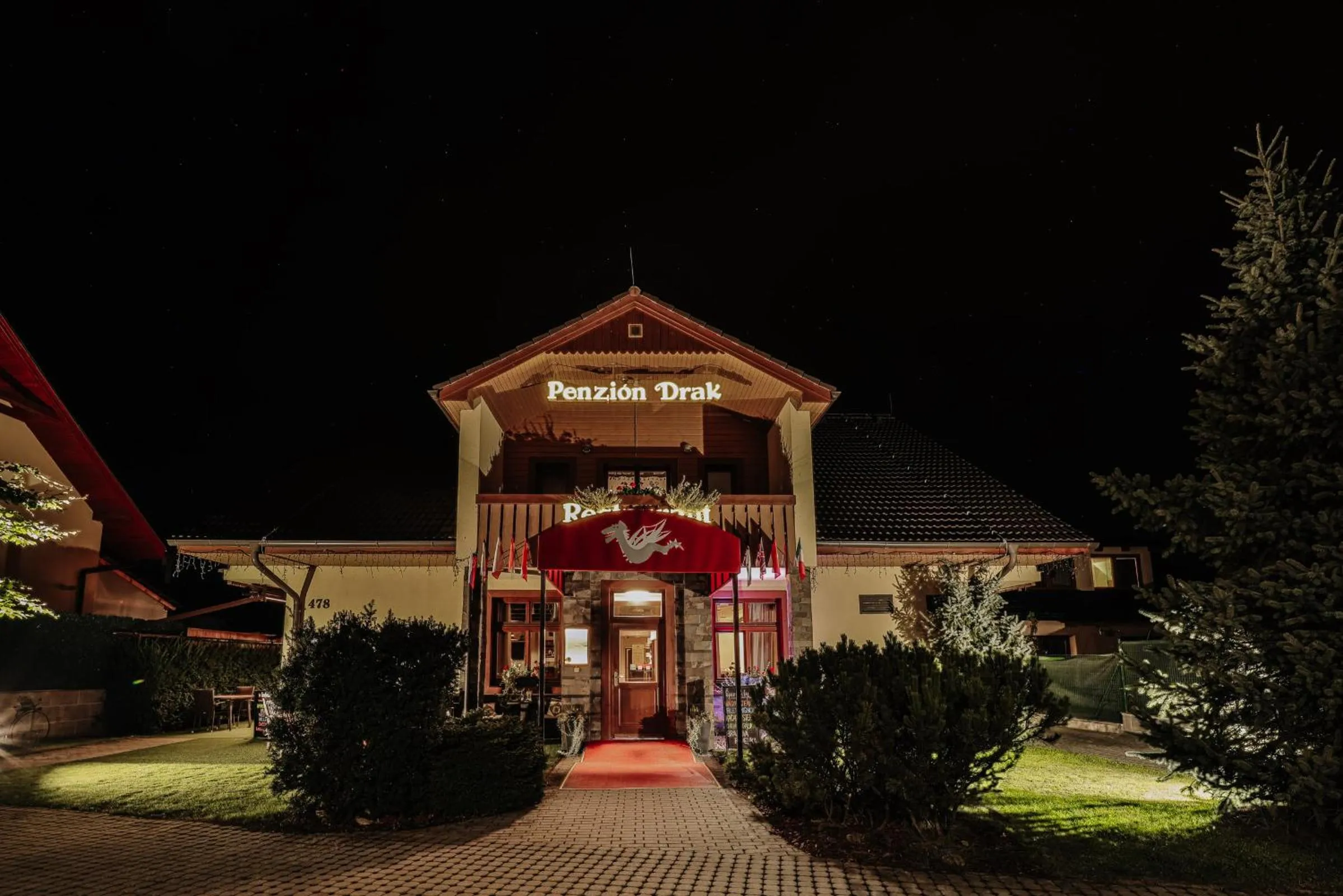 Property building in Penzion Drak