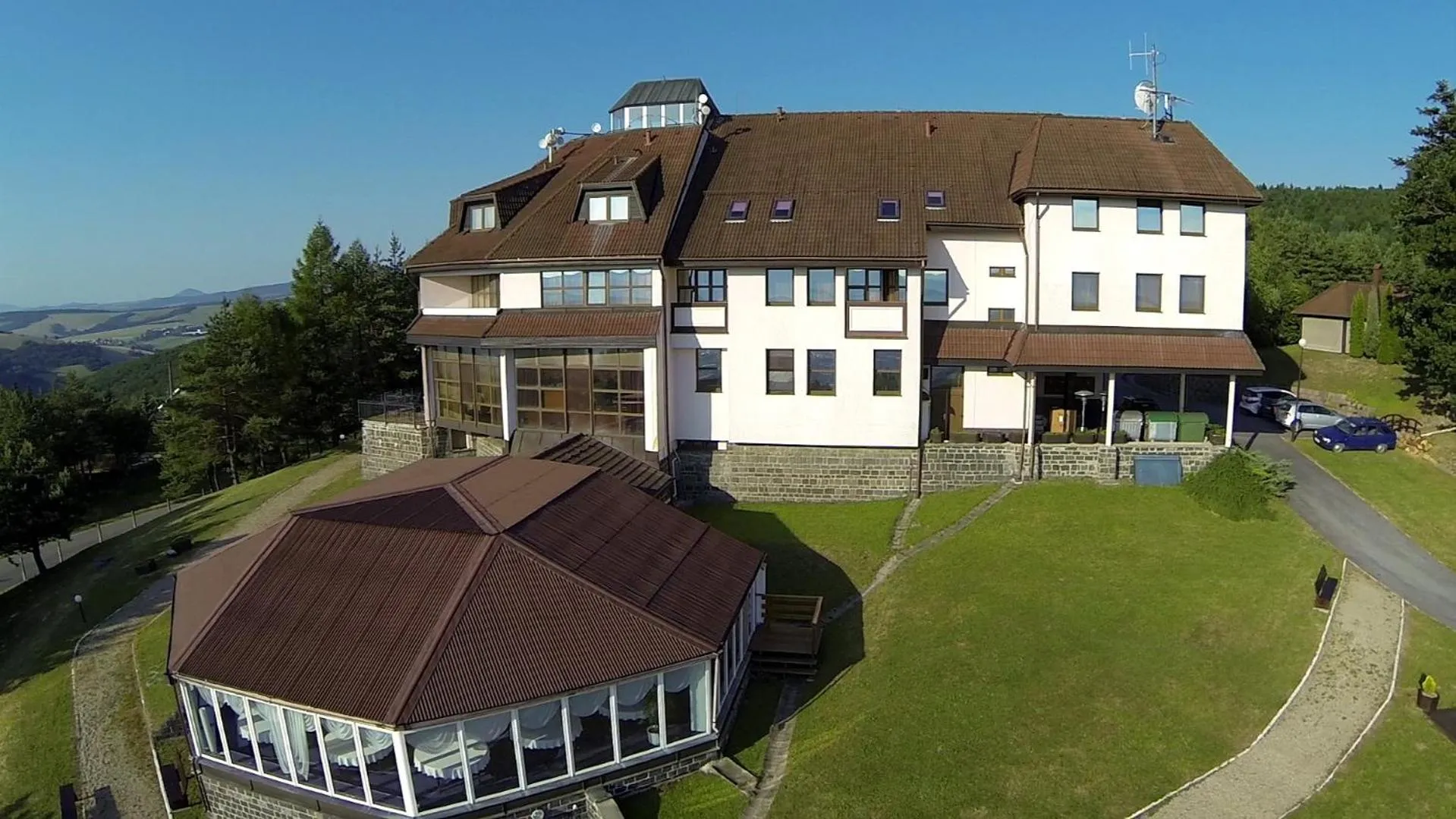 Bird's eye view, Property Building in Bellevue Hotel and Resort