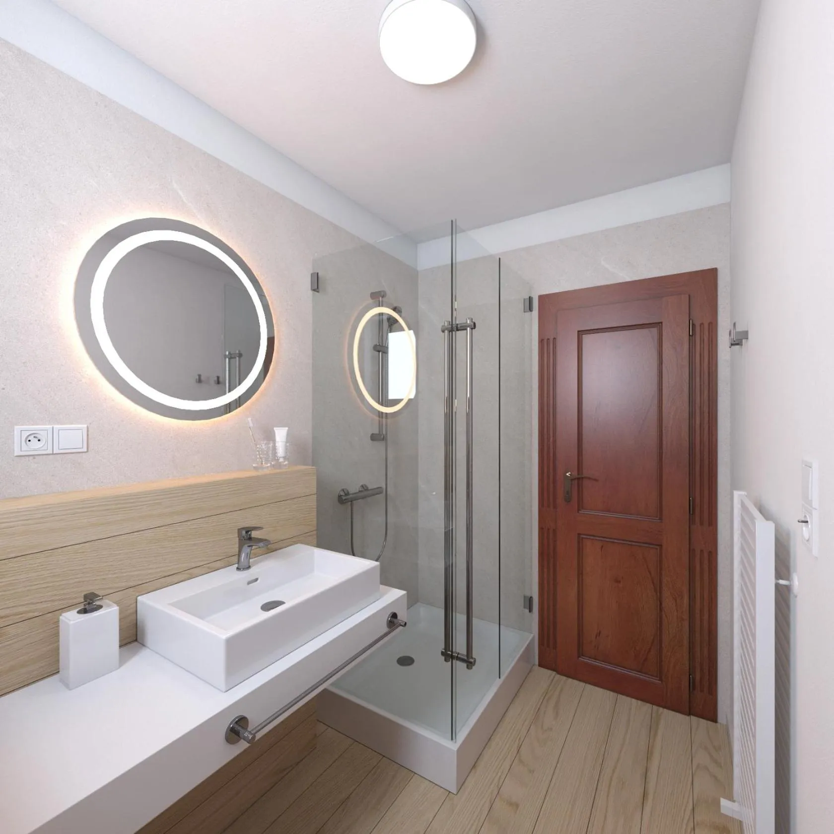 Bathroom in Hotel GOLFER