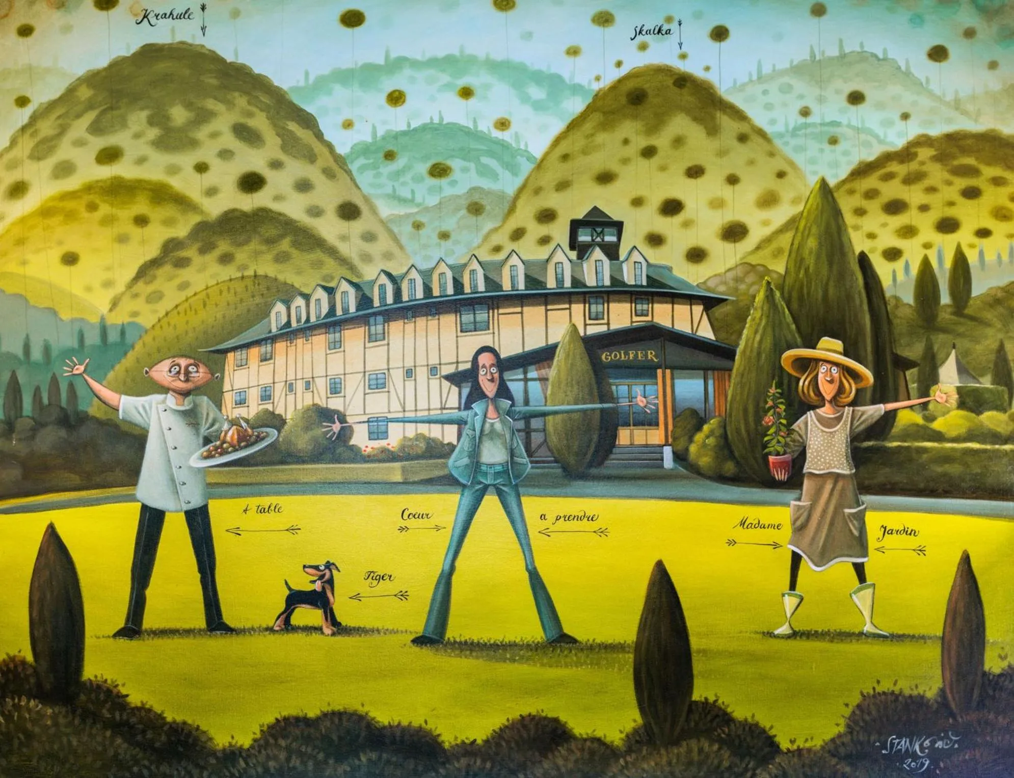 People in Hotel GOLFER