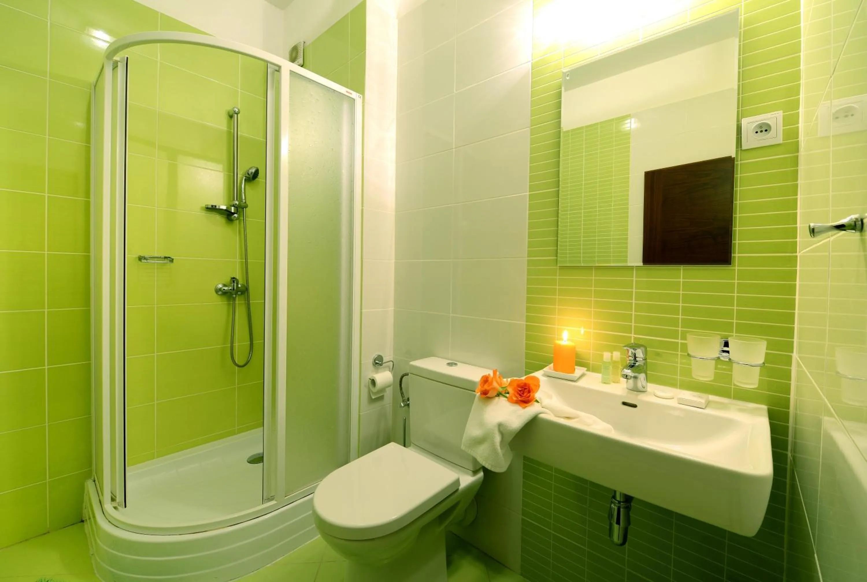 Bathroom in Hotel Bystrička