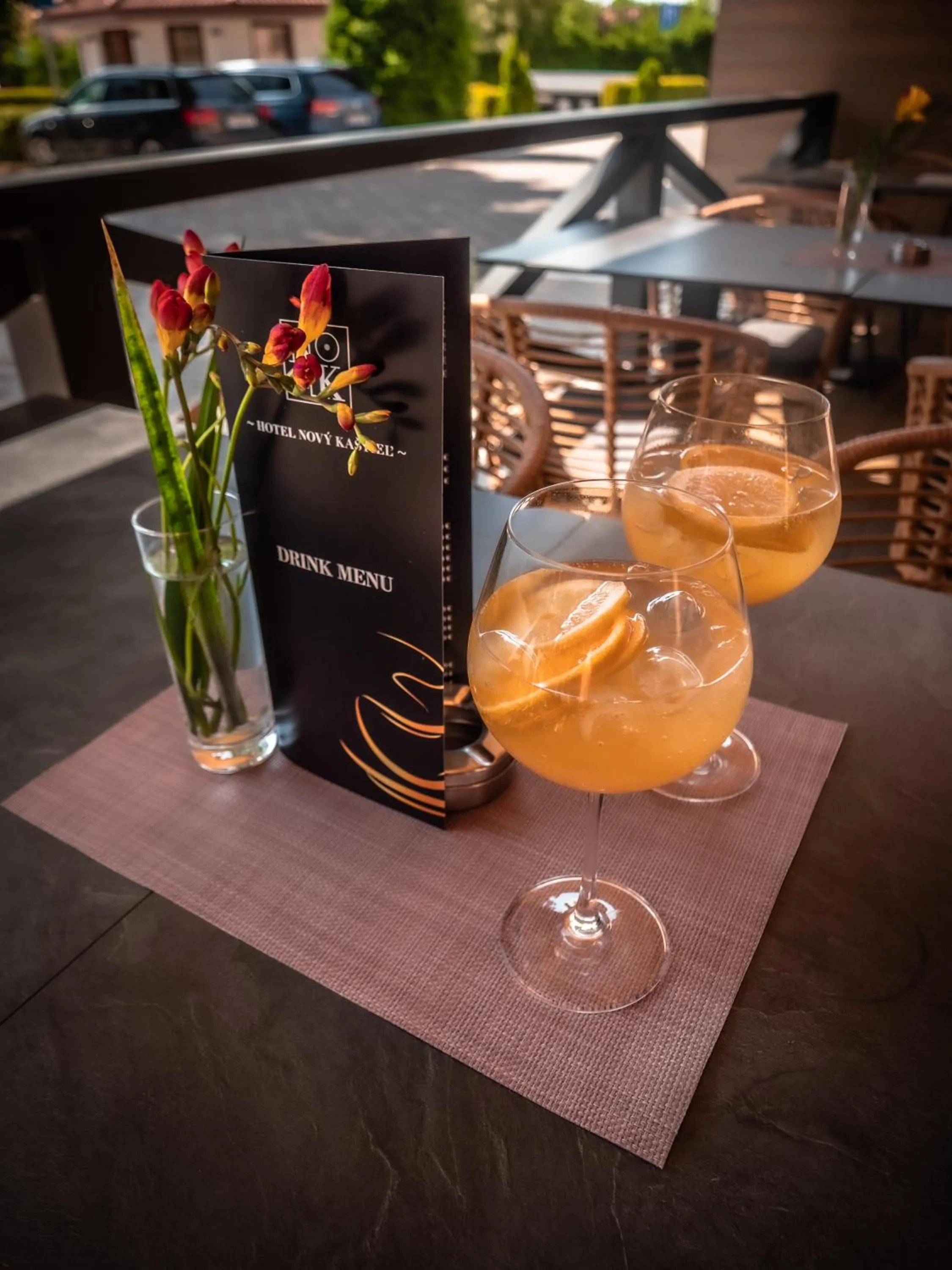 Balcony/Terrace in Hotel Novy Kastiel - Self check-in