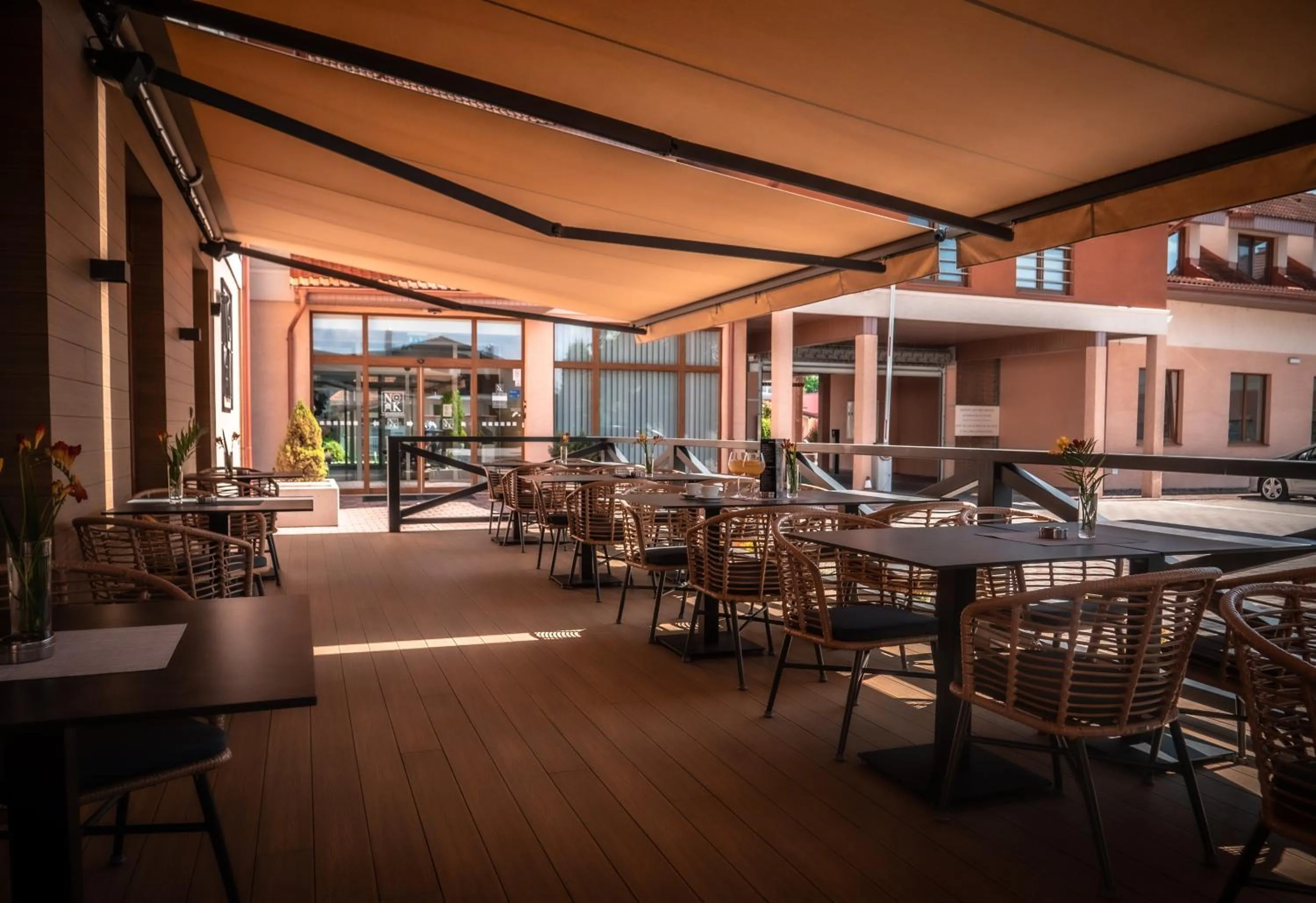 Balcony/Terrace in Hotel Novy Kastiel - Self check-in