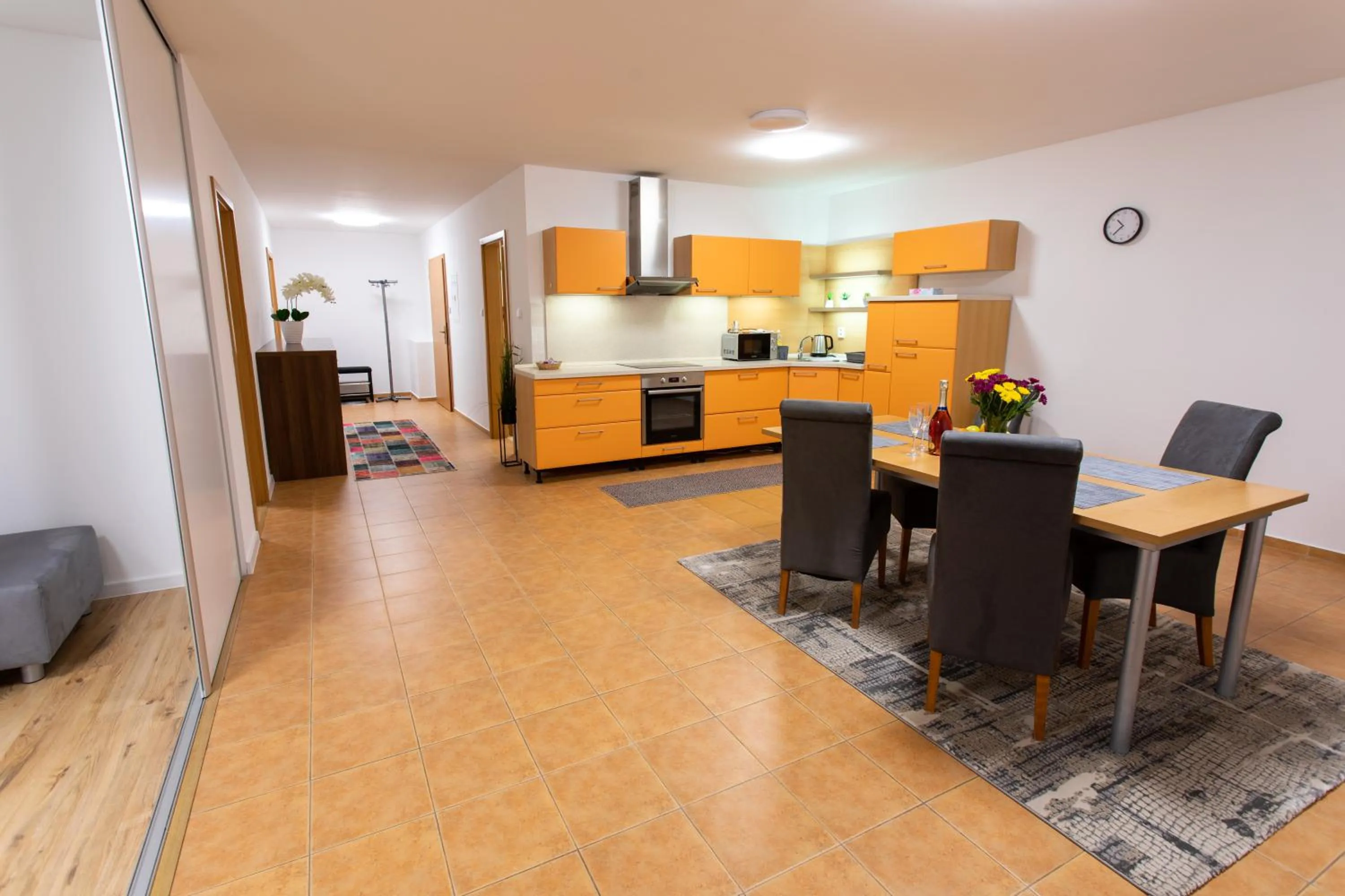 Kitchen or kitchenette in Hotel Novy Kastiel - Self check-in