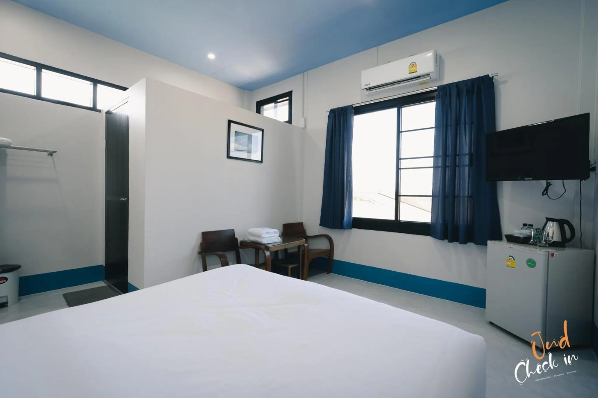 Bed in Udomsuk Hotel