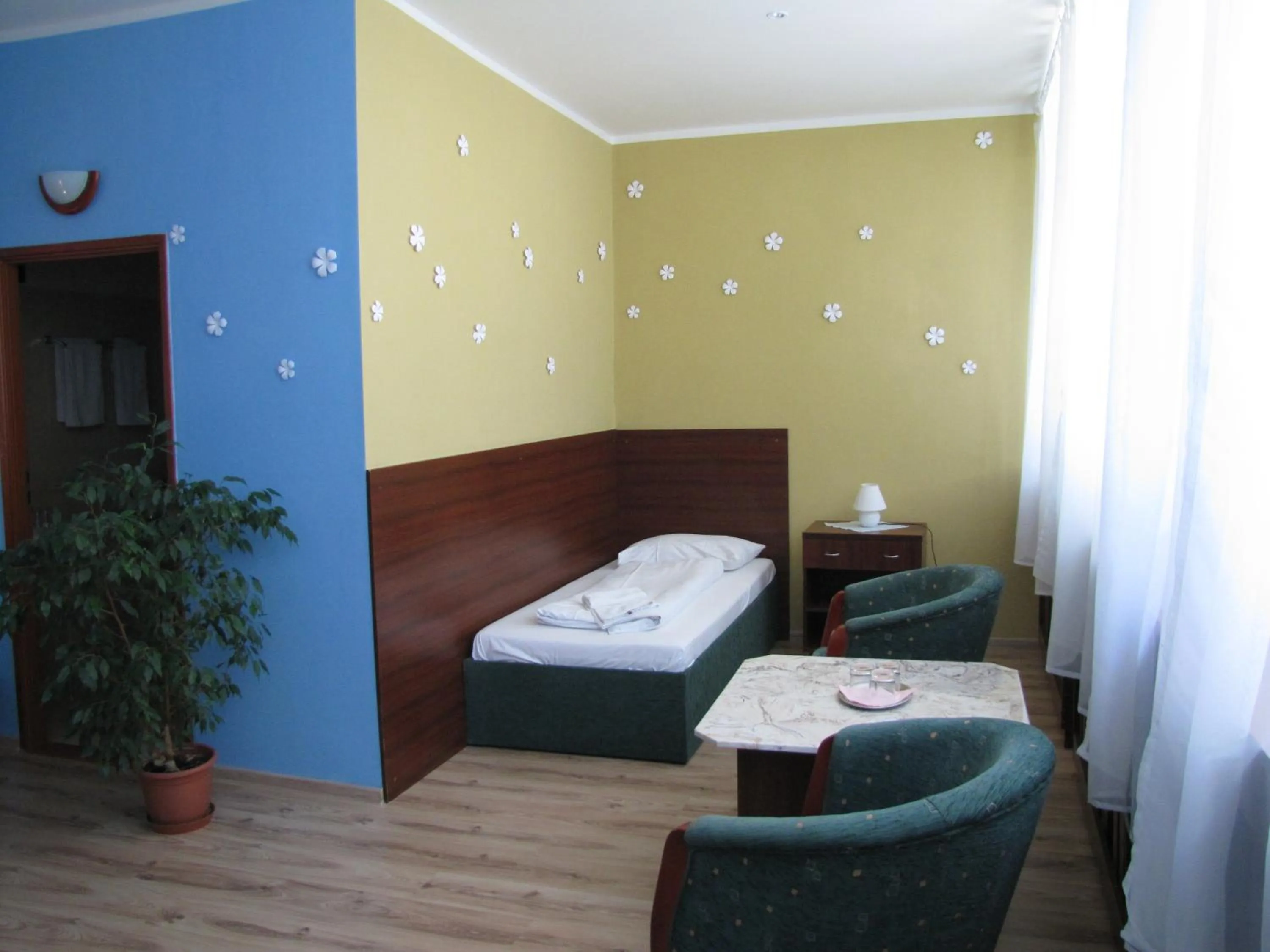 Decorative detail, Bed in Hotel Hubert Nové Zámky