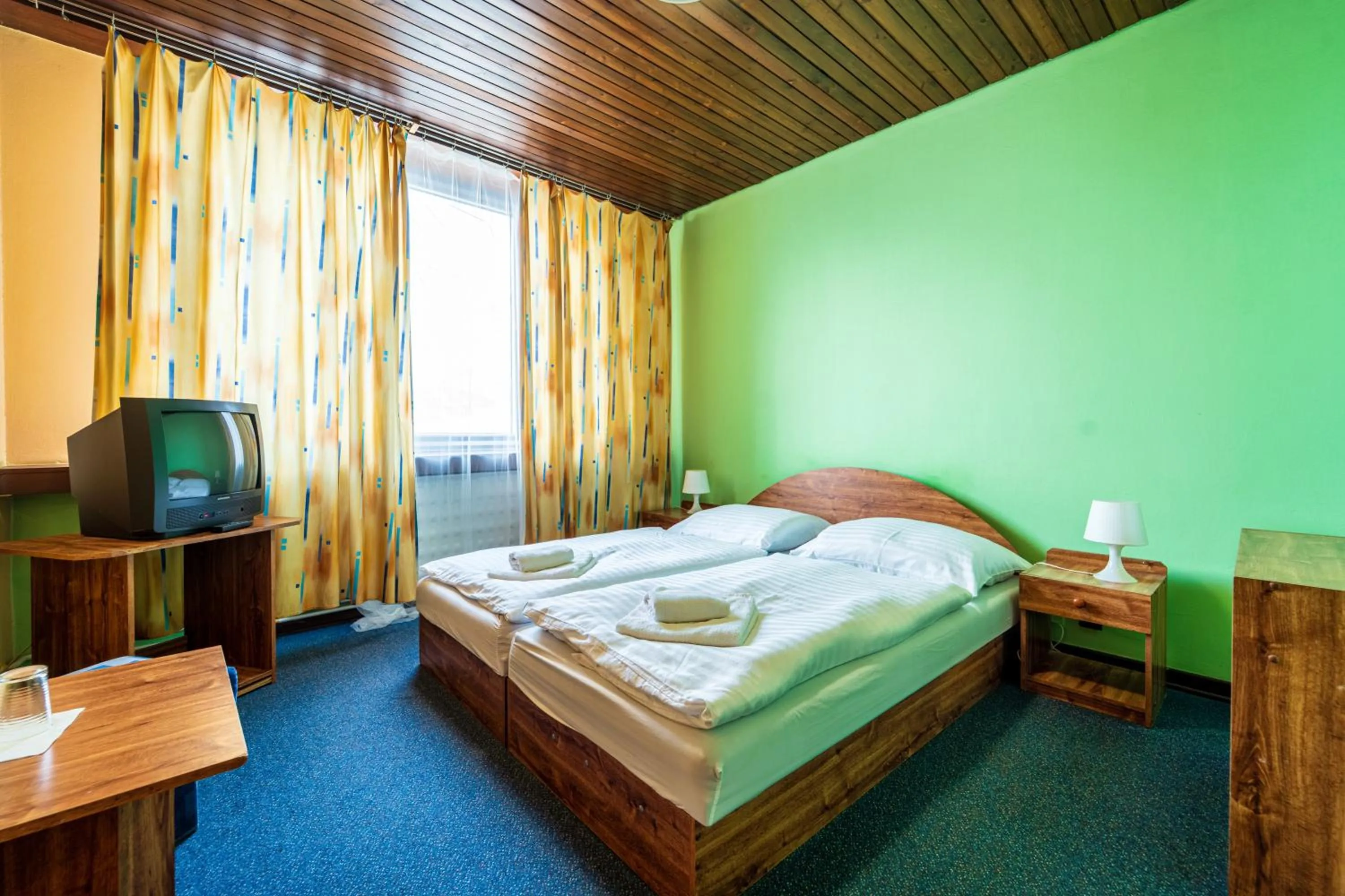 Bedroom, Bed in Hotel Slovakia