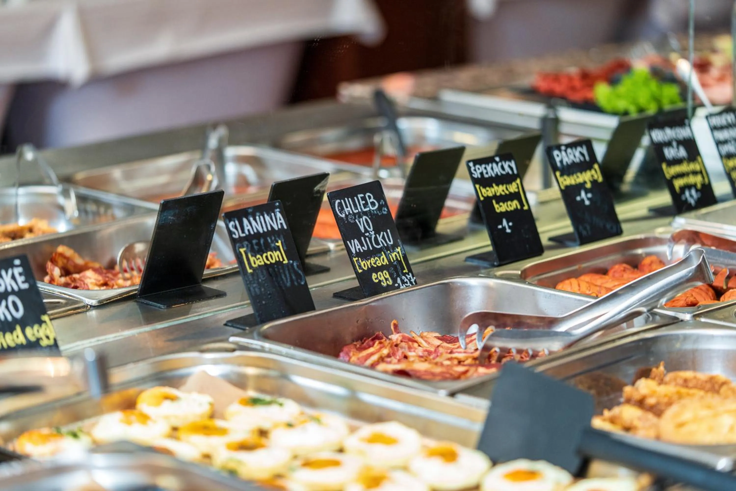 Breakfast in Hotel Slovakia