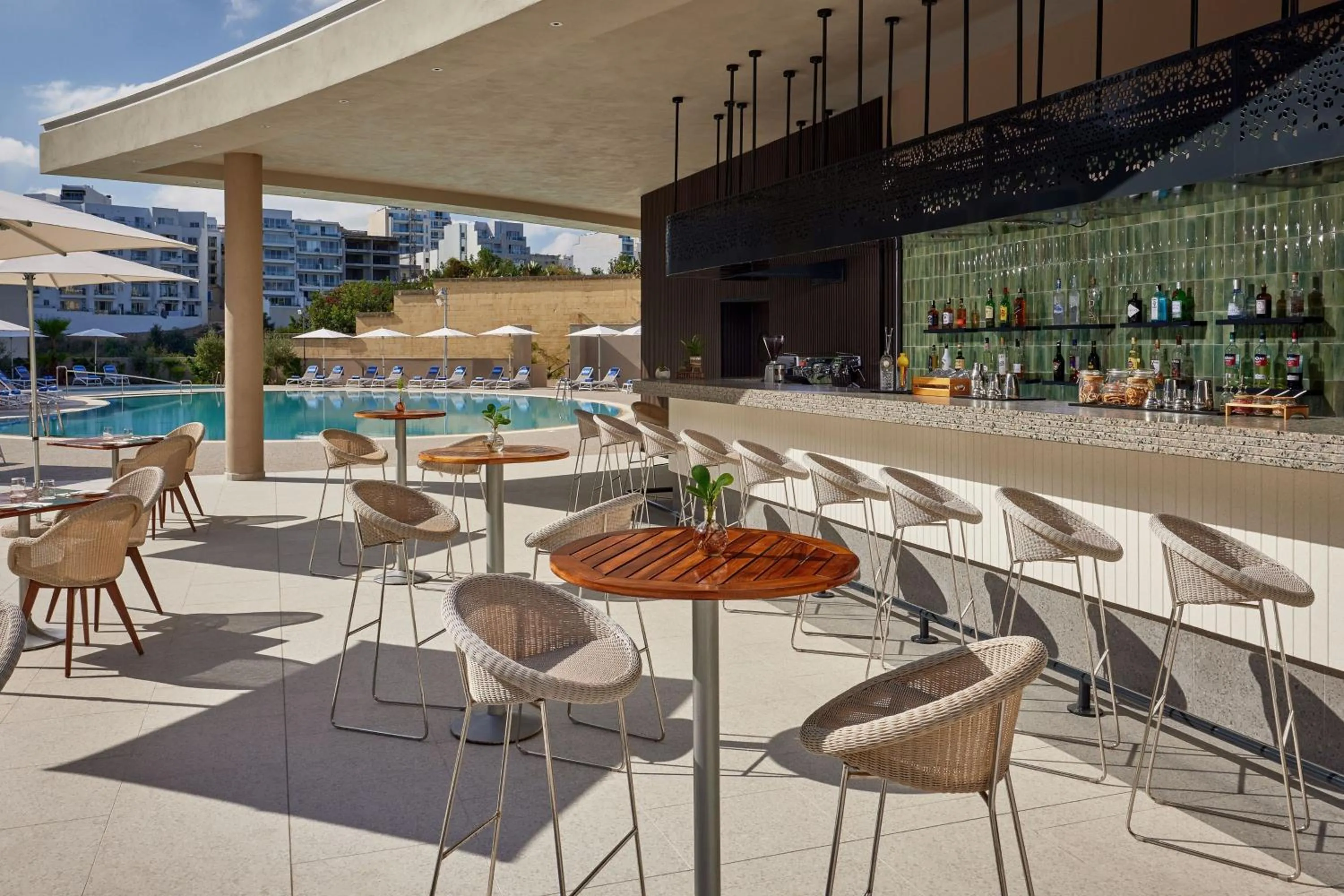 Lounge or bar in Malta Marriott Resort & Spa